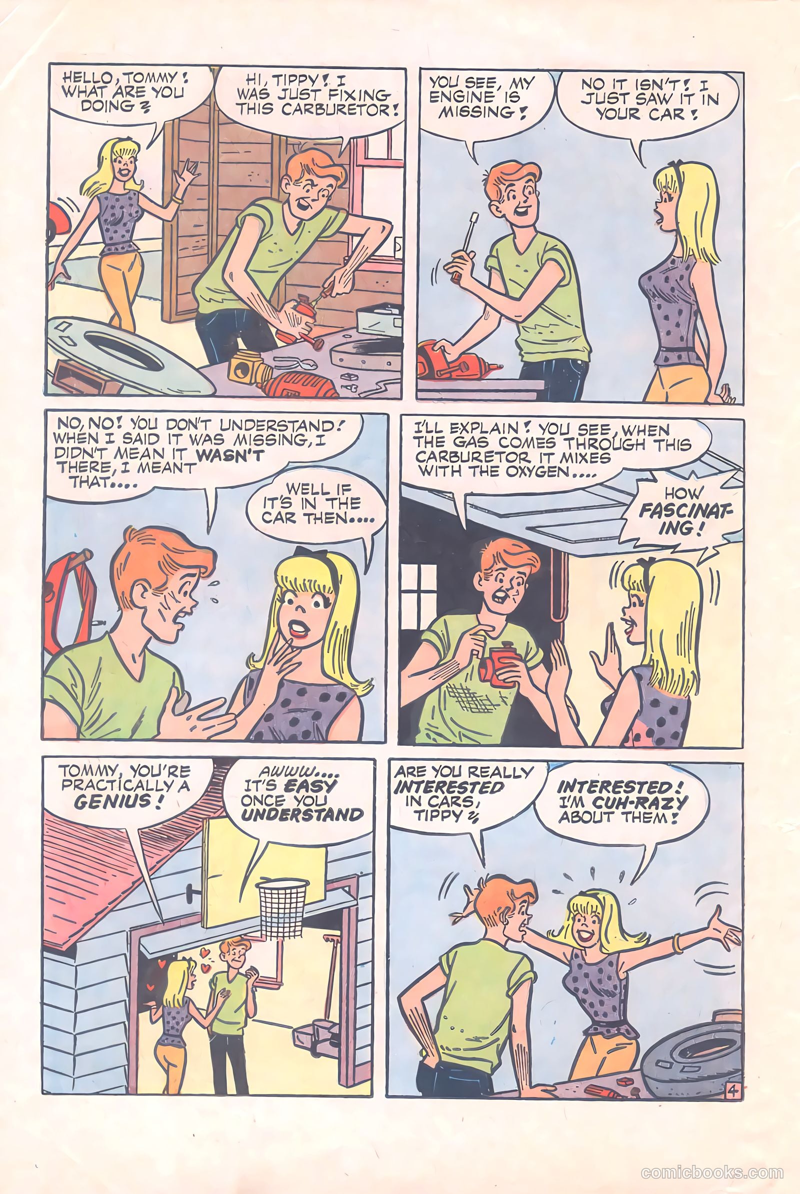 Tippy Teen #10 (1966) — page 62 of 68