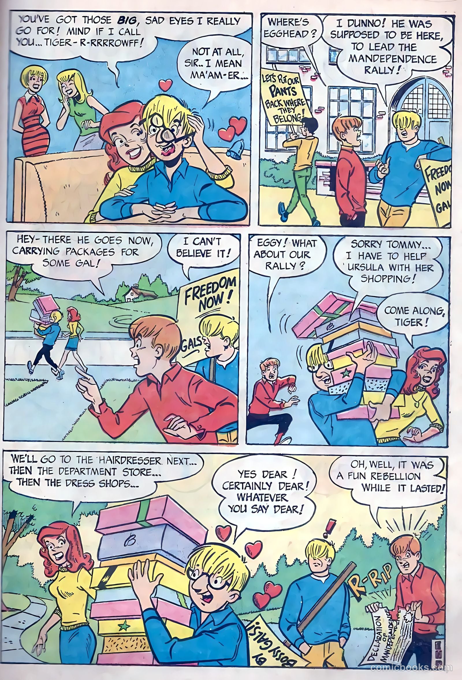 Tippy Teen #11 (1967) — page 55 of 68