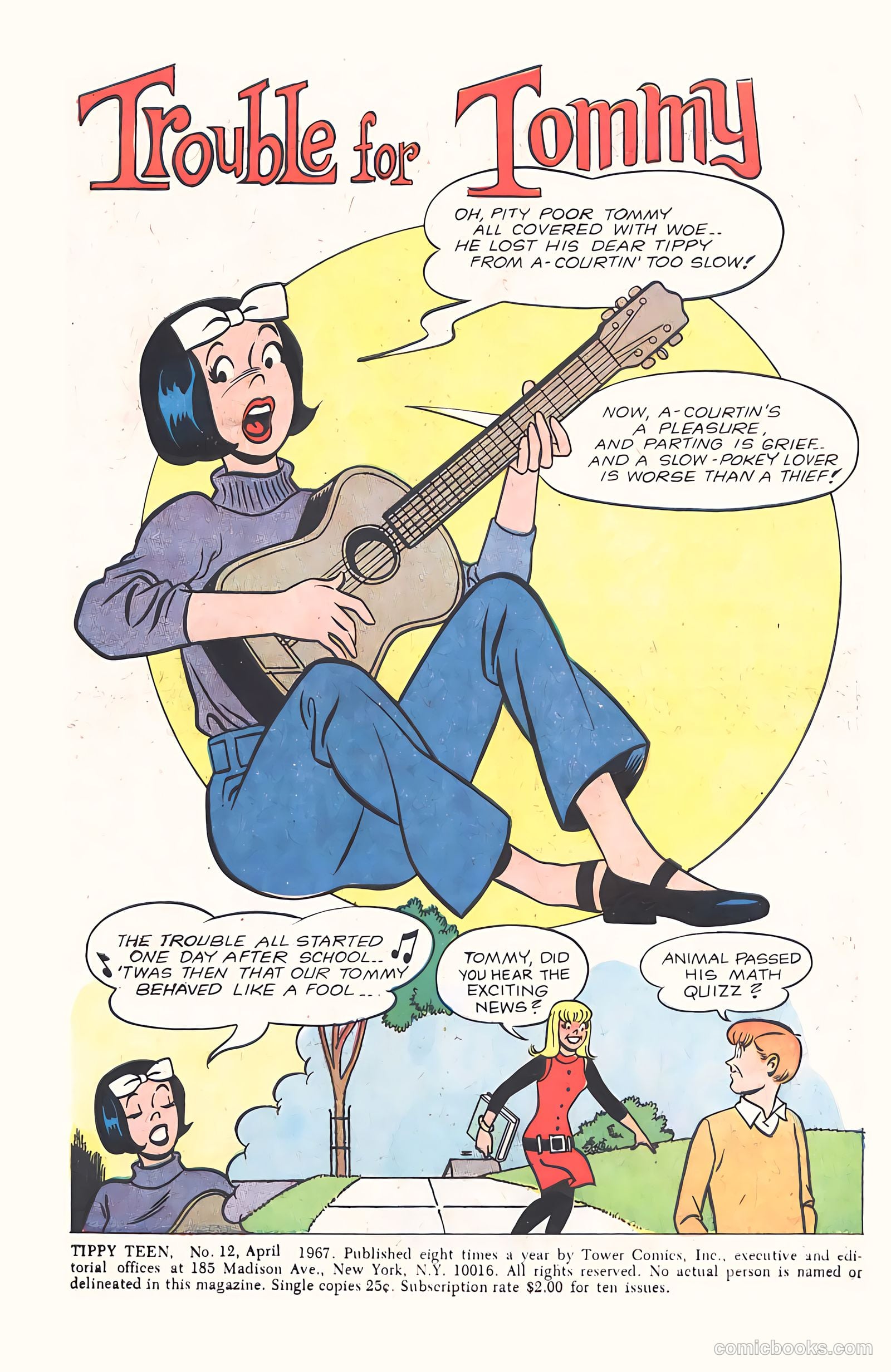 Tippy Teen #12 (1967) — page 3 of 67