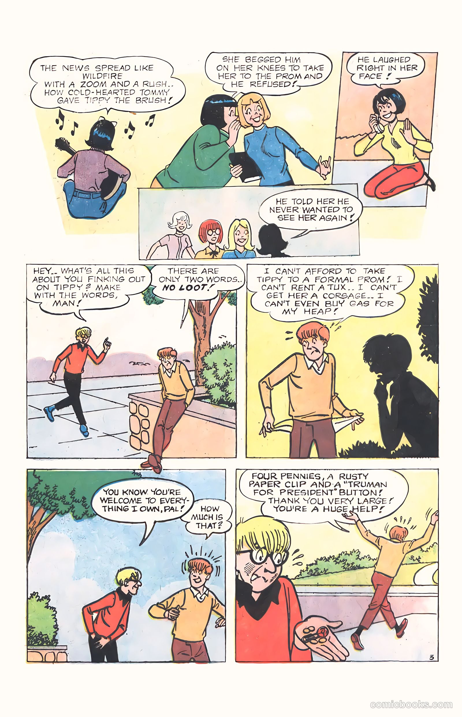 Tippy Teen #12 (1967) — page 5 of 67