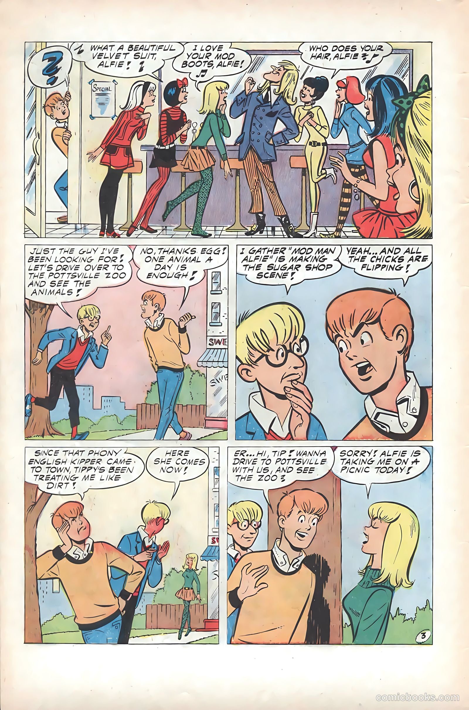 Tippy Teen #13 (1967) — page 6 of 68