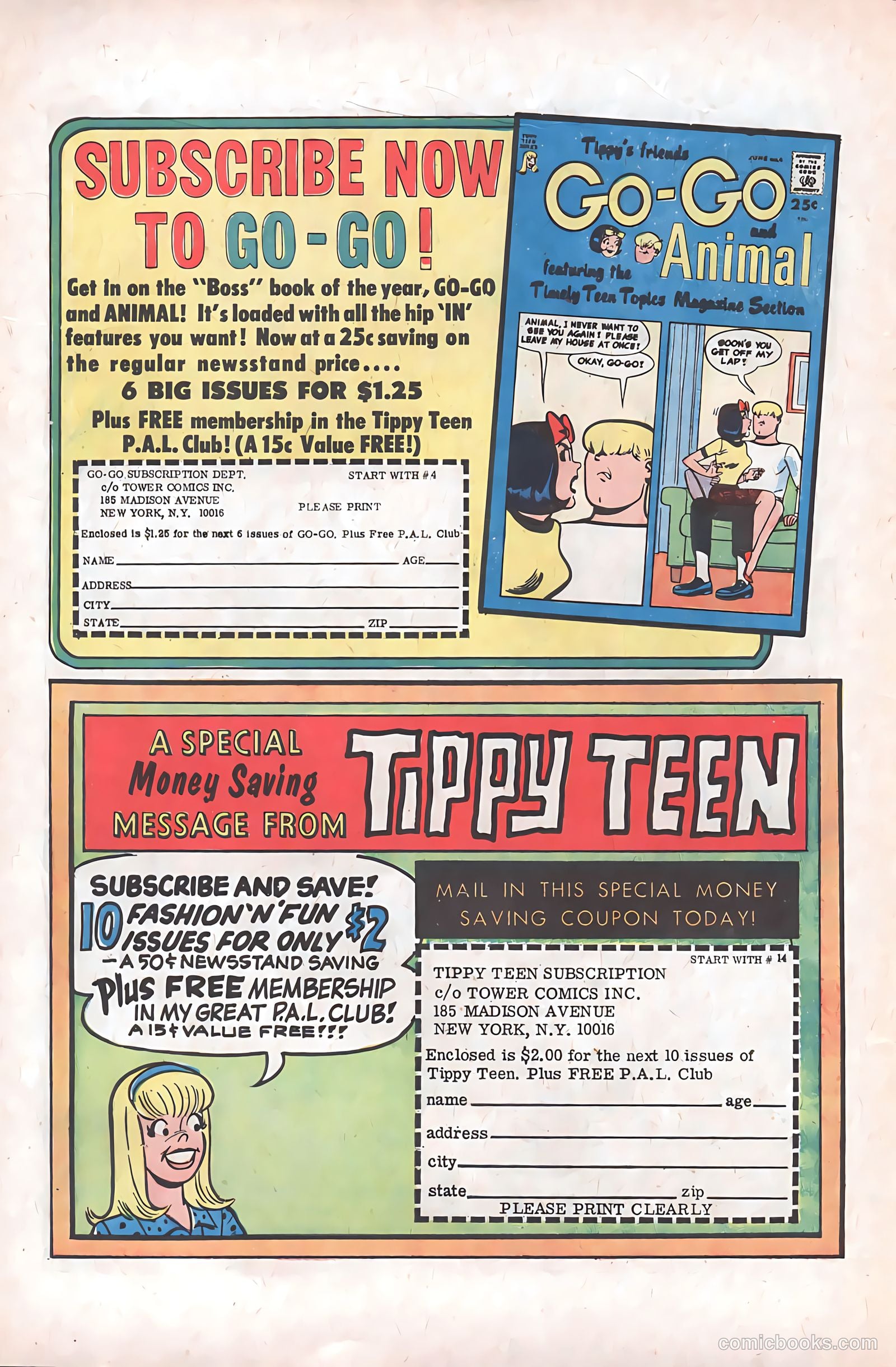 Tippy Teen #13 (1967) — page 50 of 68