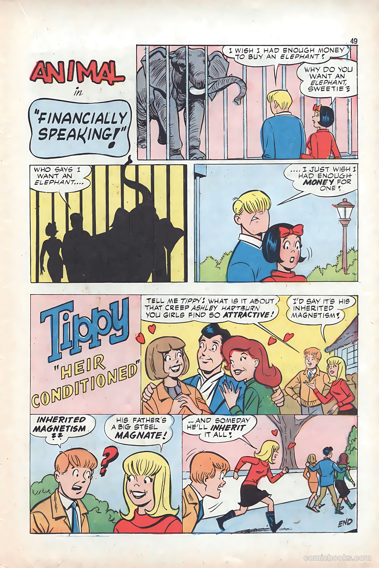 Tippy Teen #13 (1967) — page 51 of 68