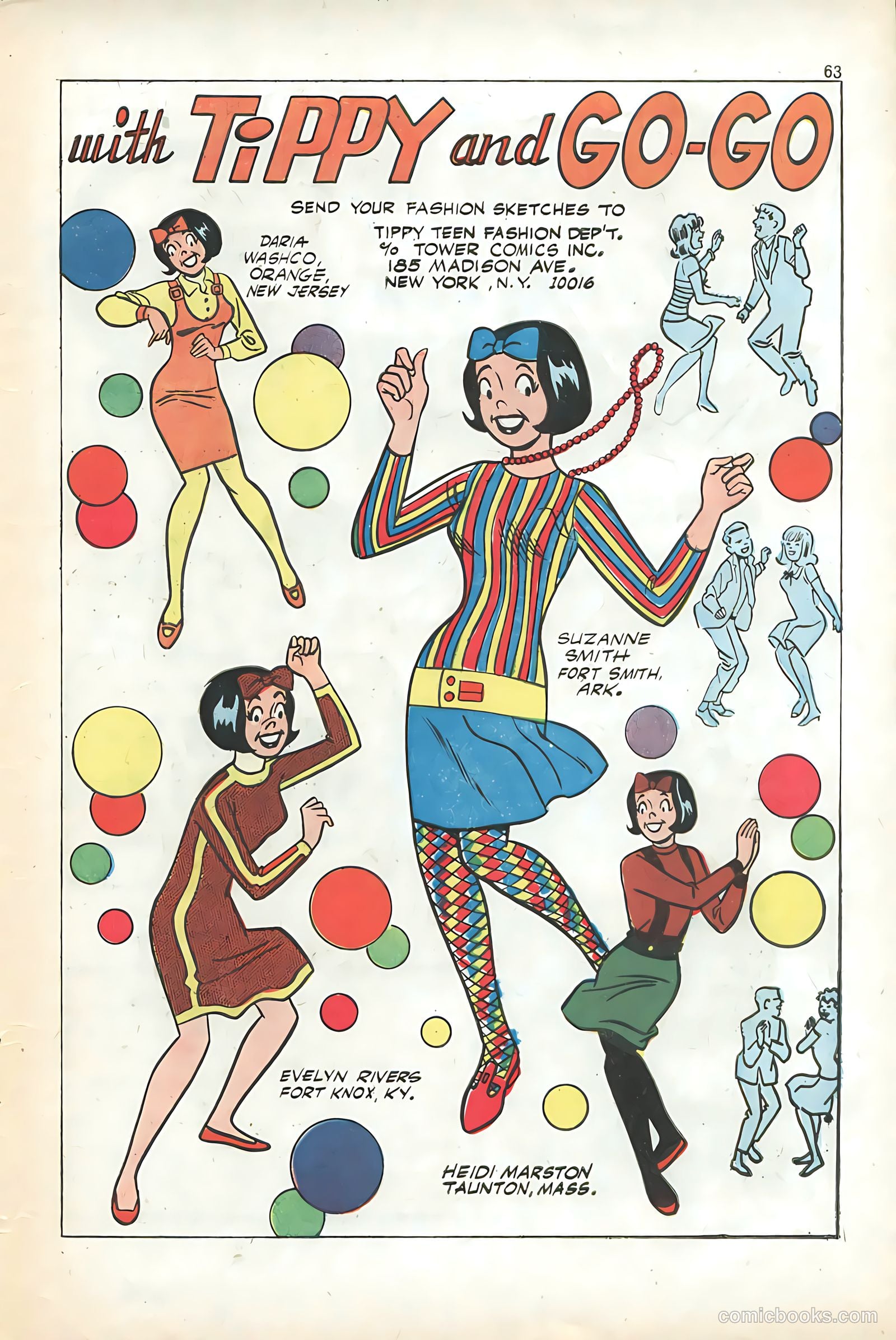 Tippy Teen #13 (1967) — page 65 of 68