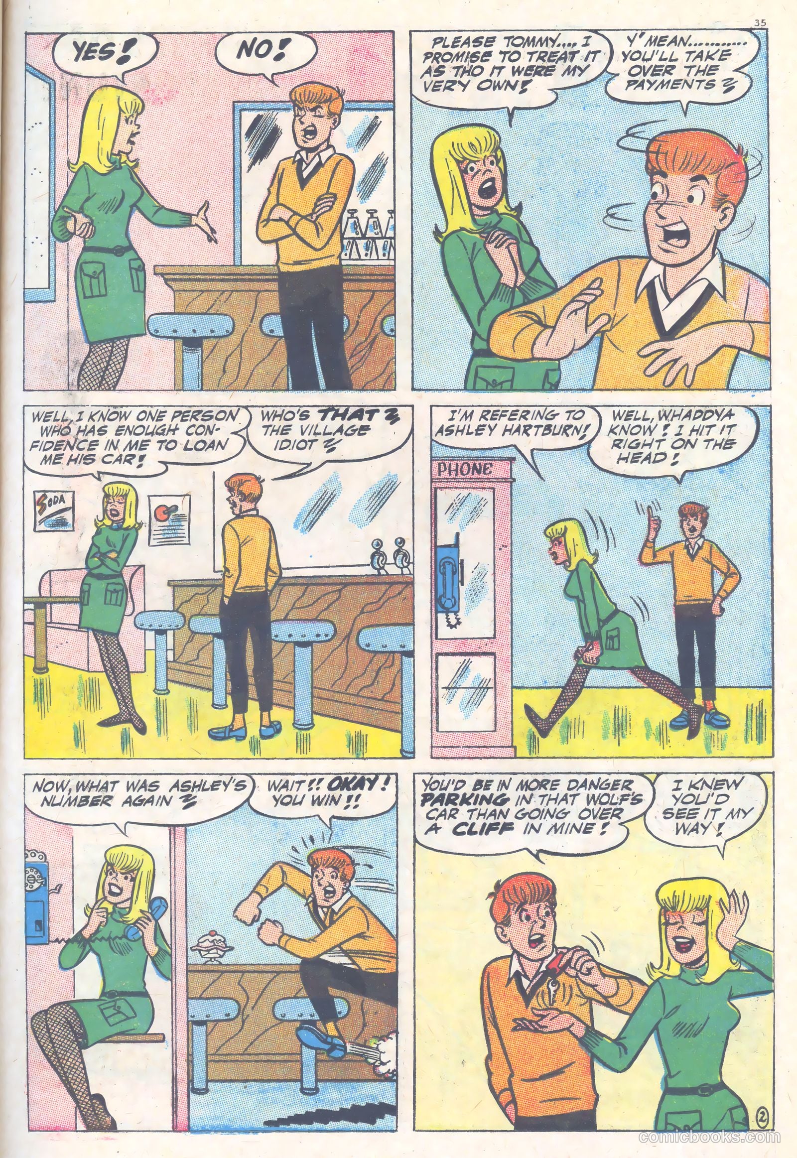 Tippy Teen #14 (1967) — page 37 of 70
