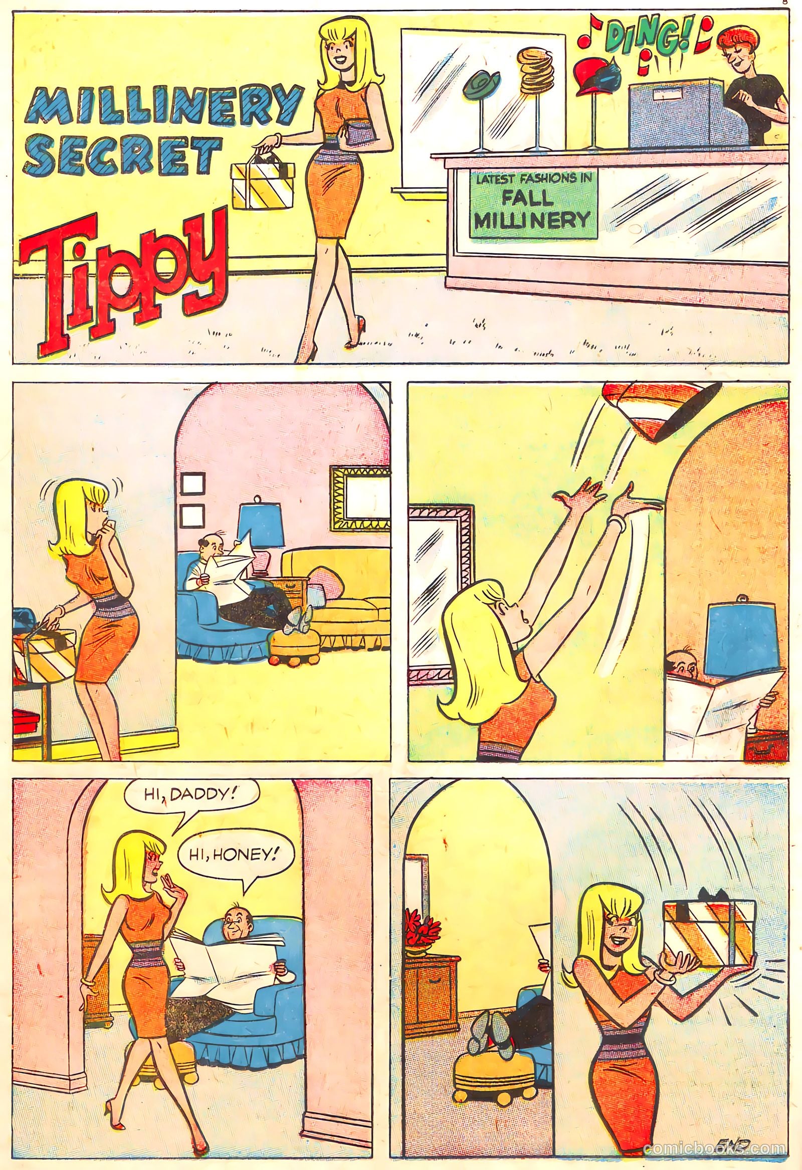 Tippy Teen #15 (1967) — page 9 of 66