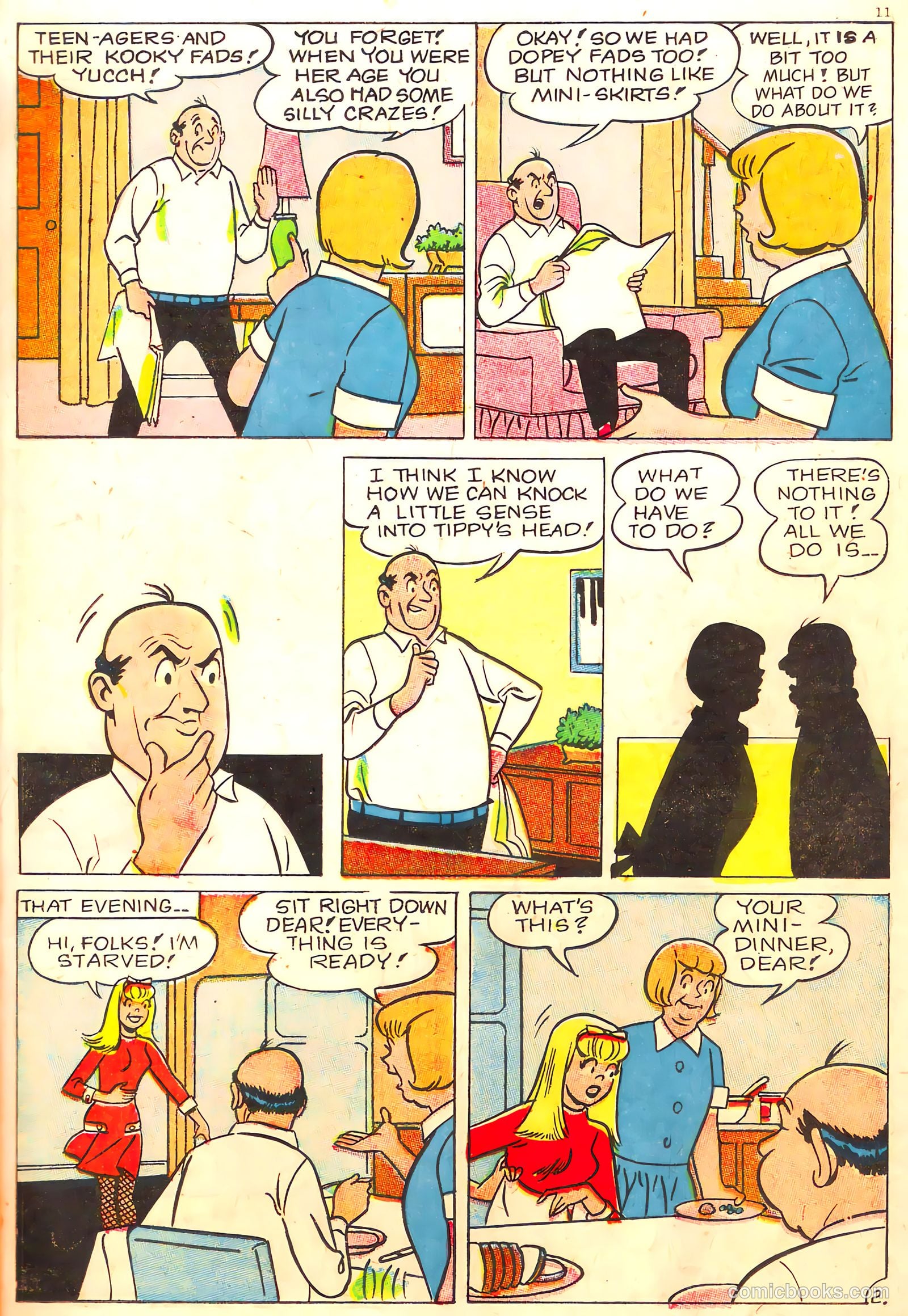 Tippy Teen #15 (1967) — page 12 of 66