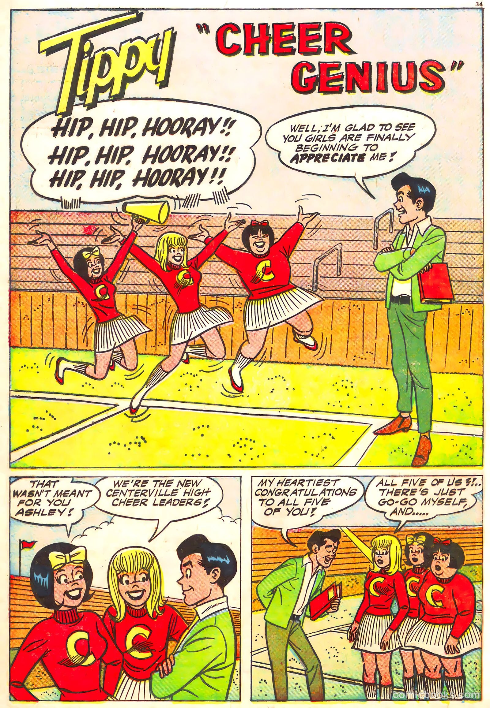 Tippy Teen #15 (1967) — page 35 of 66