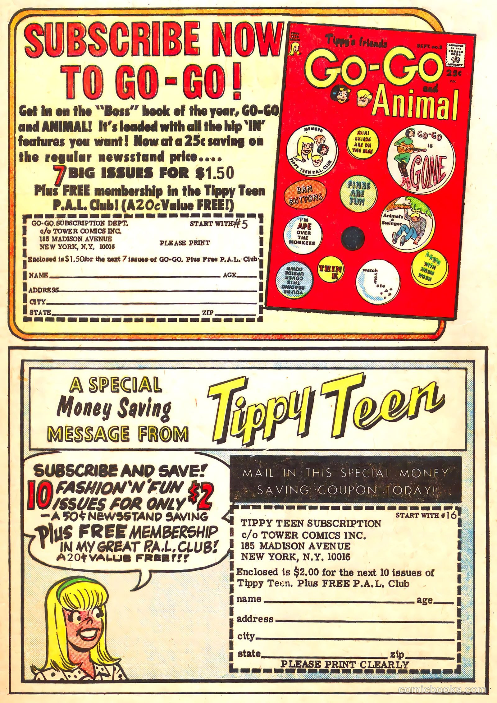 Tippy Teen #15 (1967) — page 52 of 66