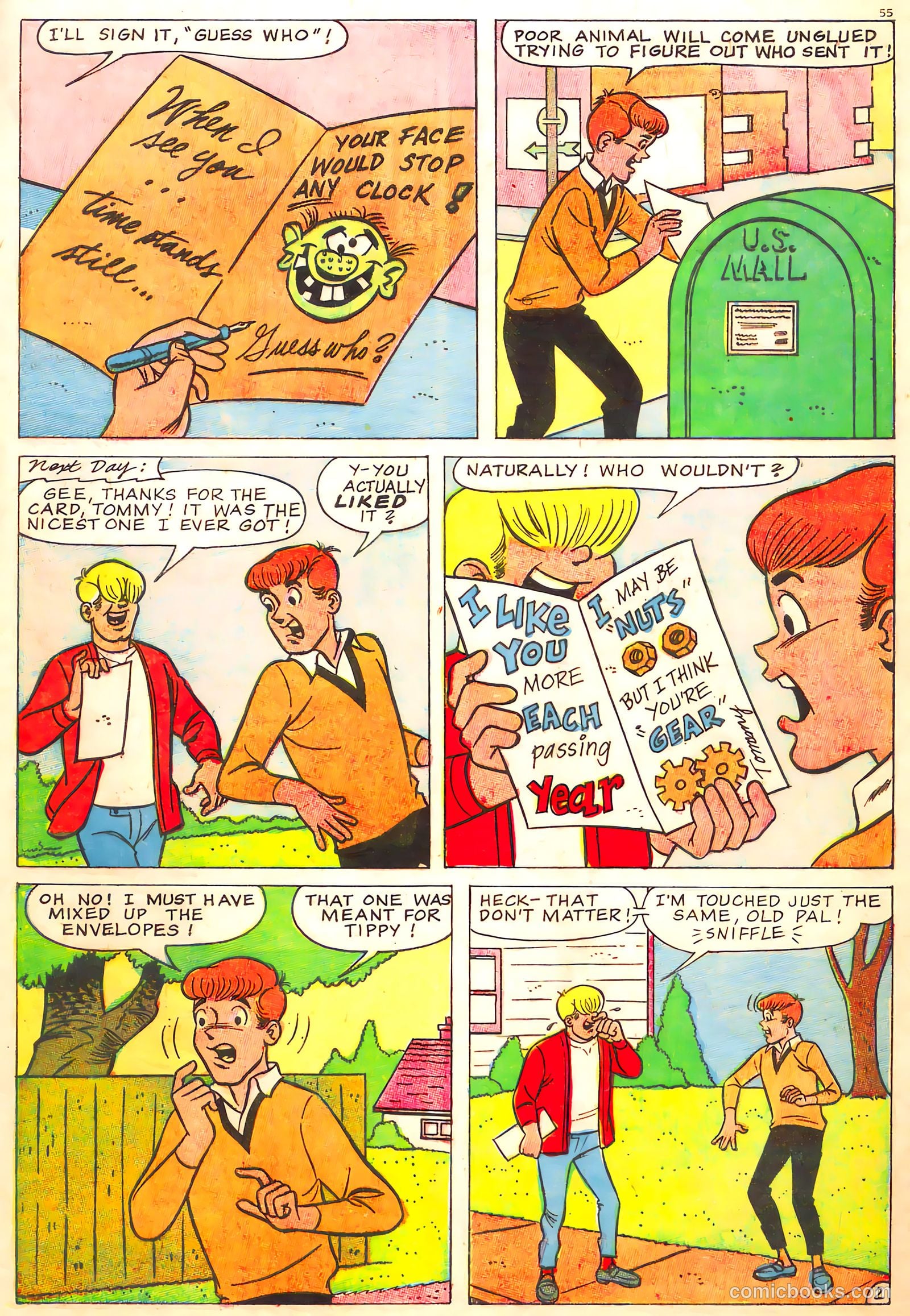 Tippy Teen #15 (1967) — page 55 of 66