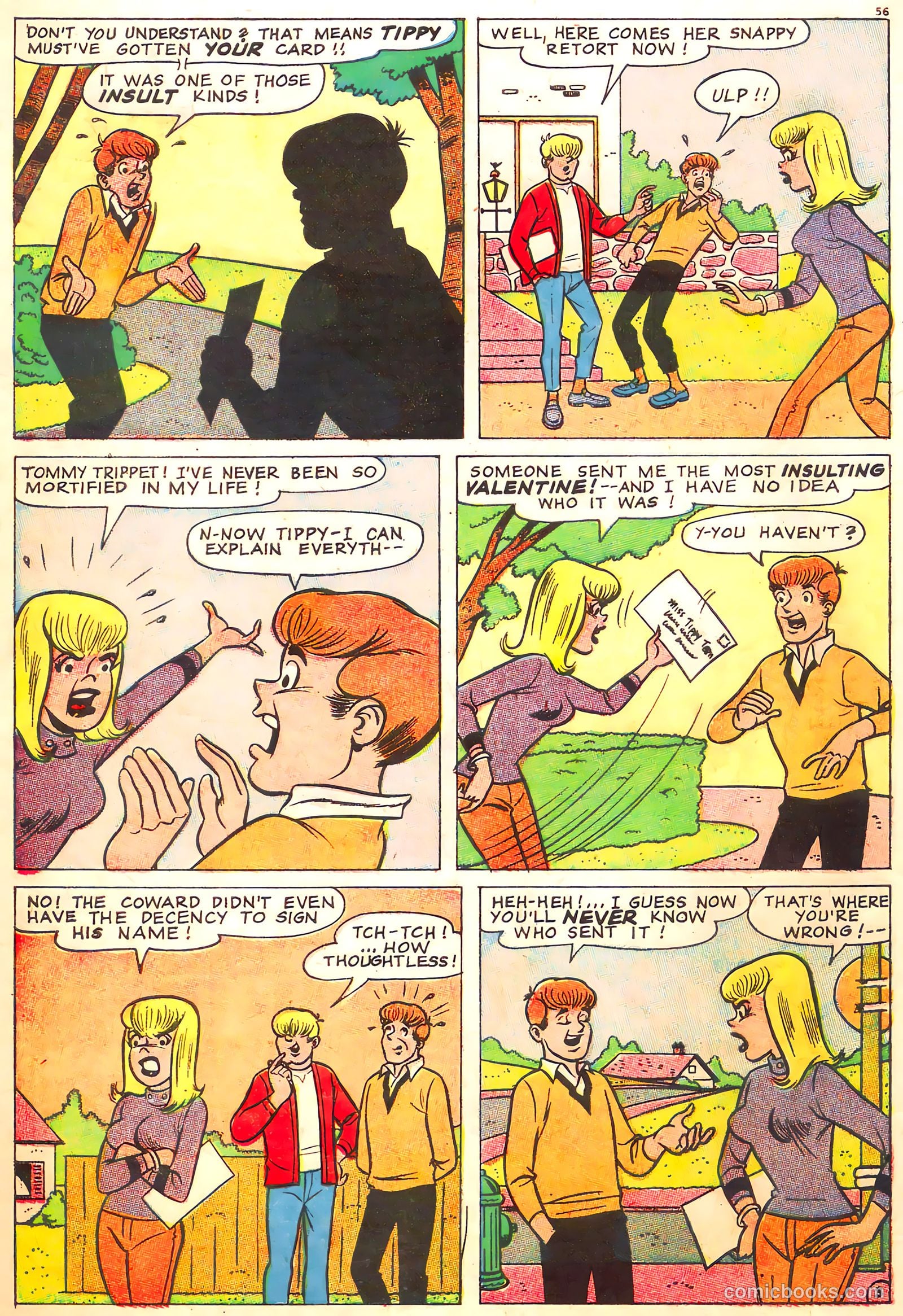 Tippy Teen #15 (1967) — page 56 of 66