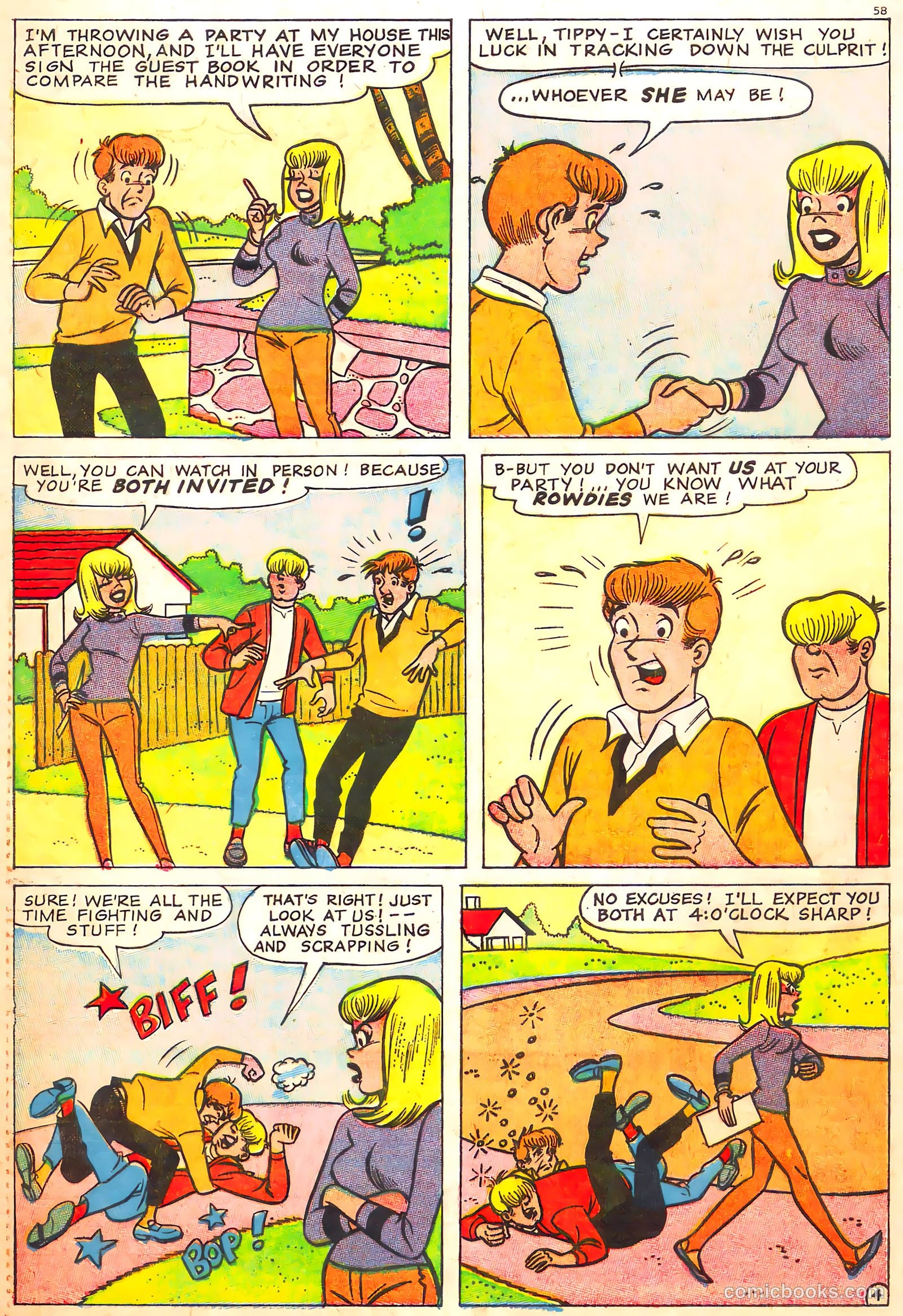 Tippy Teen #15 (1967) — page 58 of 66