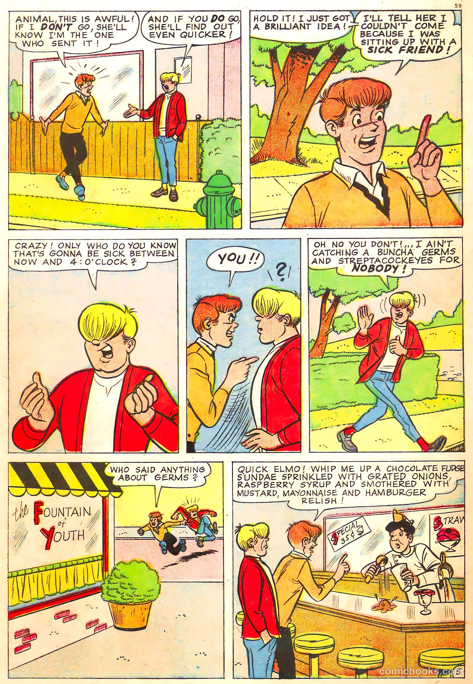 Tippy Teen #15 (1967) — page 59 of 66