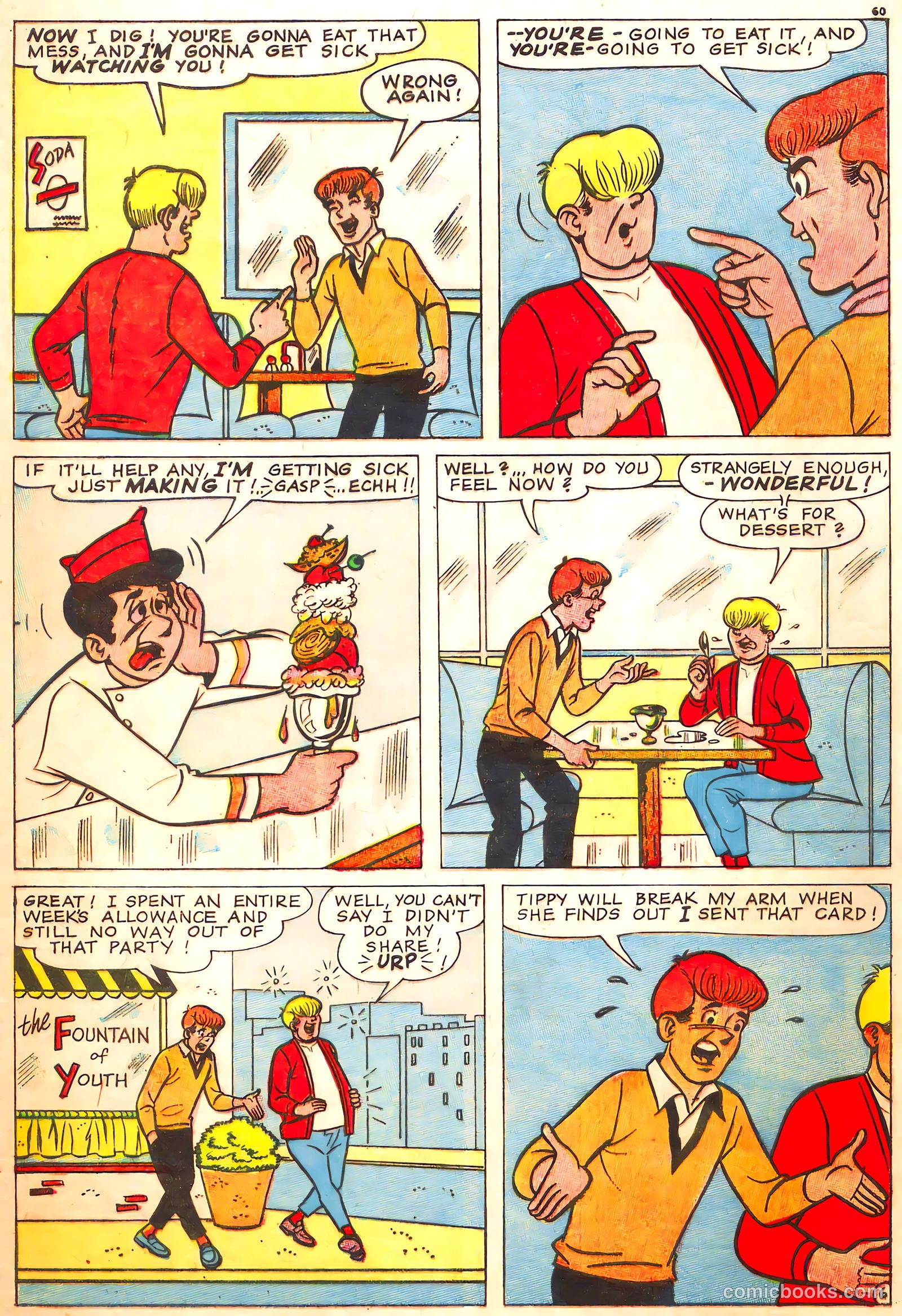 Tippy Teen #15 (1967) — page 60 of 66