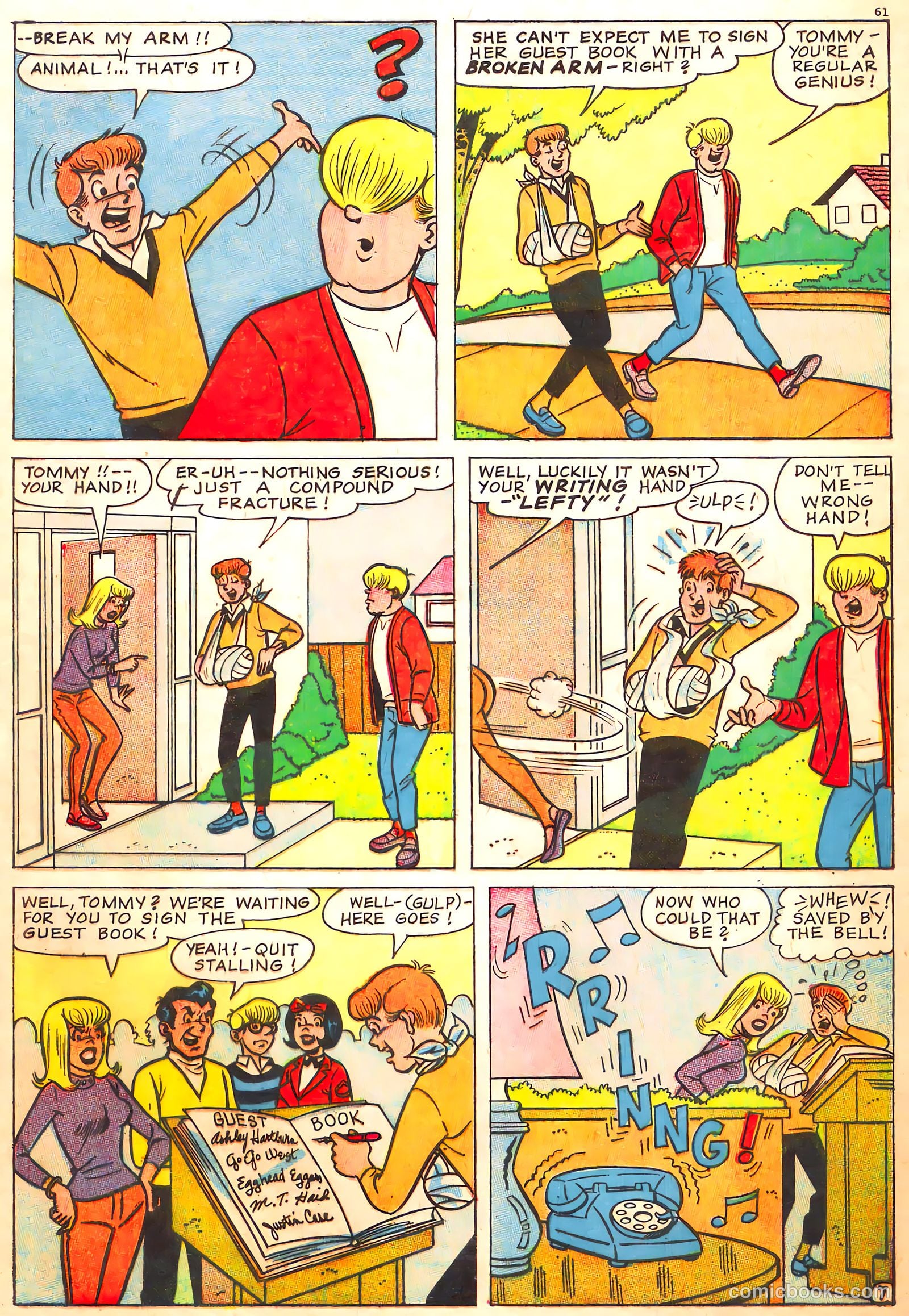 Tippy Teen #15 (1967) — page 61 of 66
