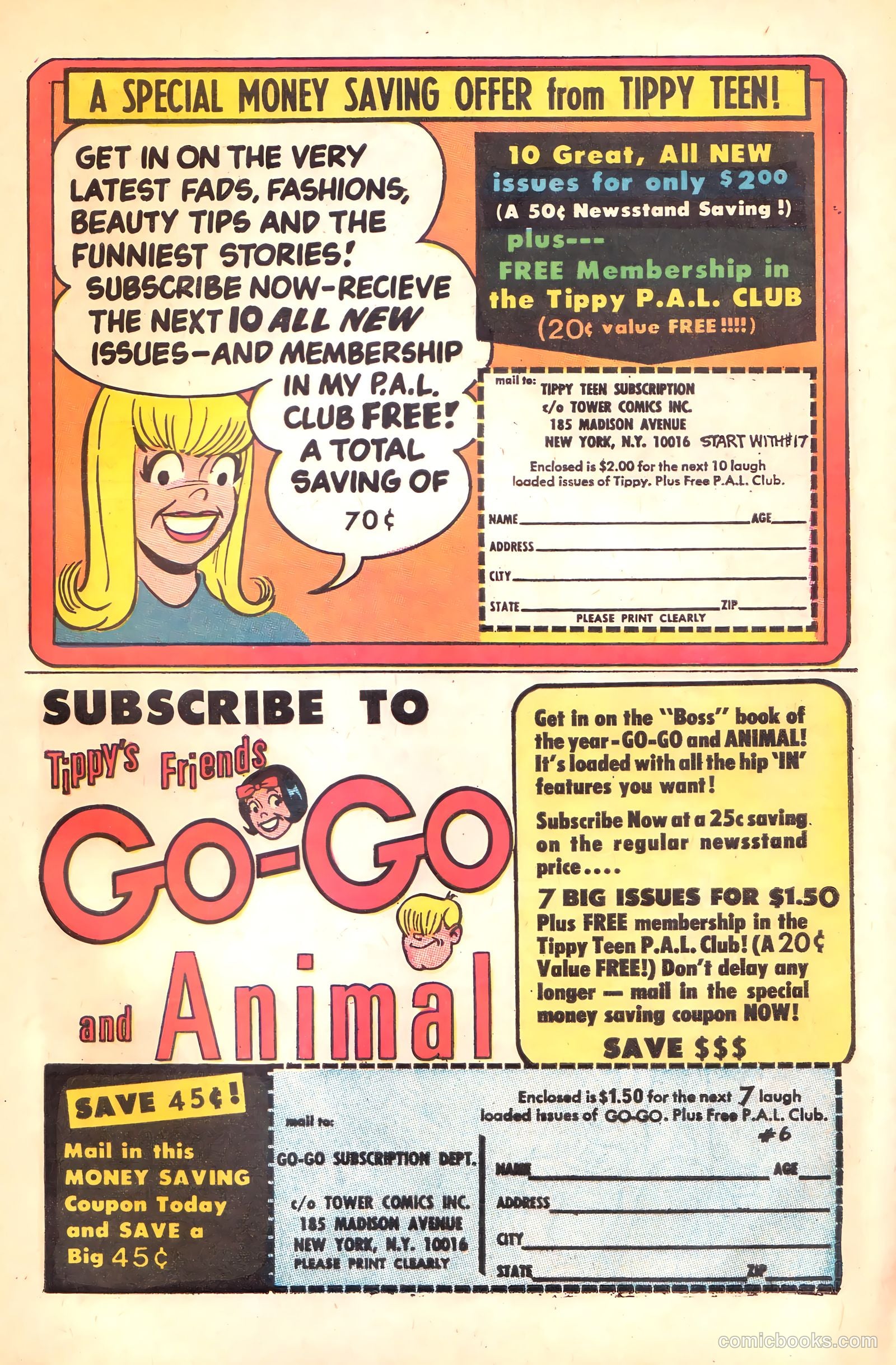 Tippy Teen #16 (1967) — page 54 of 67