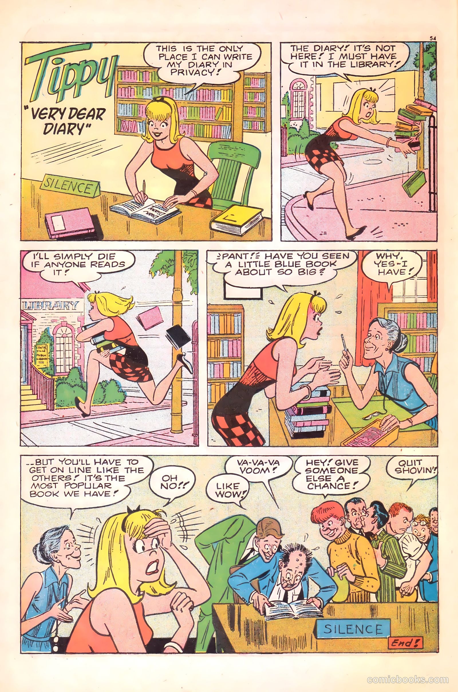 Tippy Teen #16 (1967) — page 55 of 67