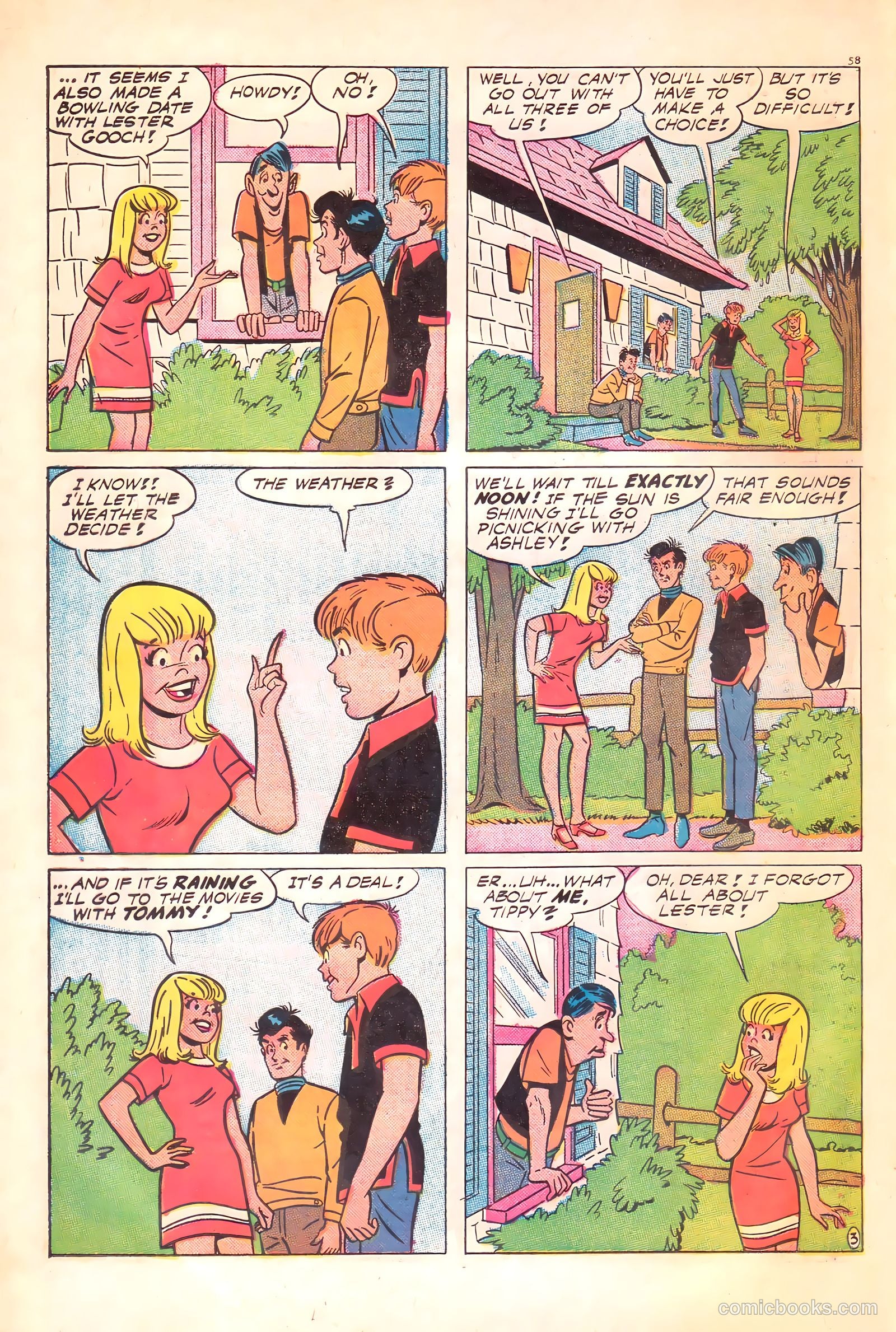 Tippy Teen #16 (1967) — page 59 of 67