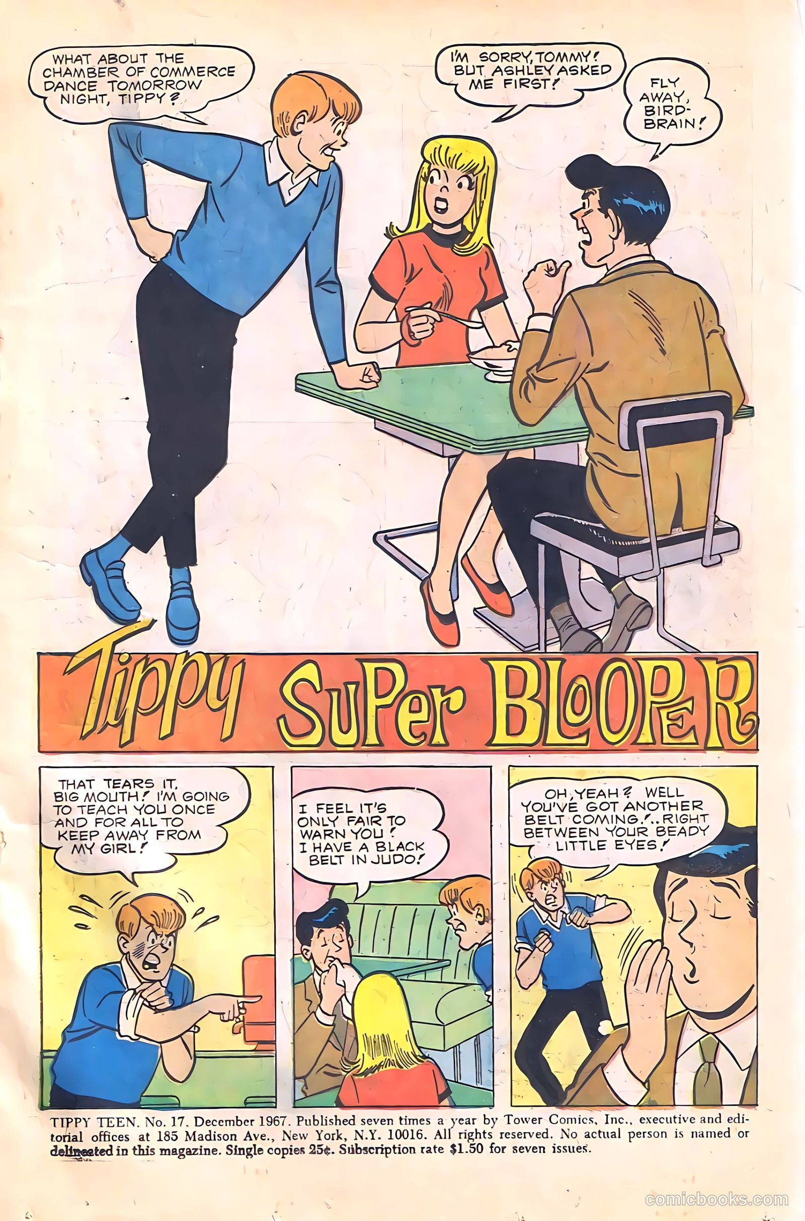 Tippy Teen #17 (1967) — page 3 of 52