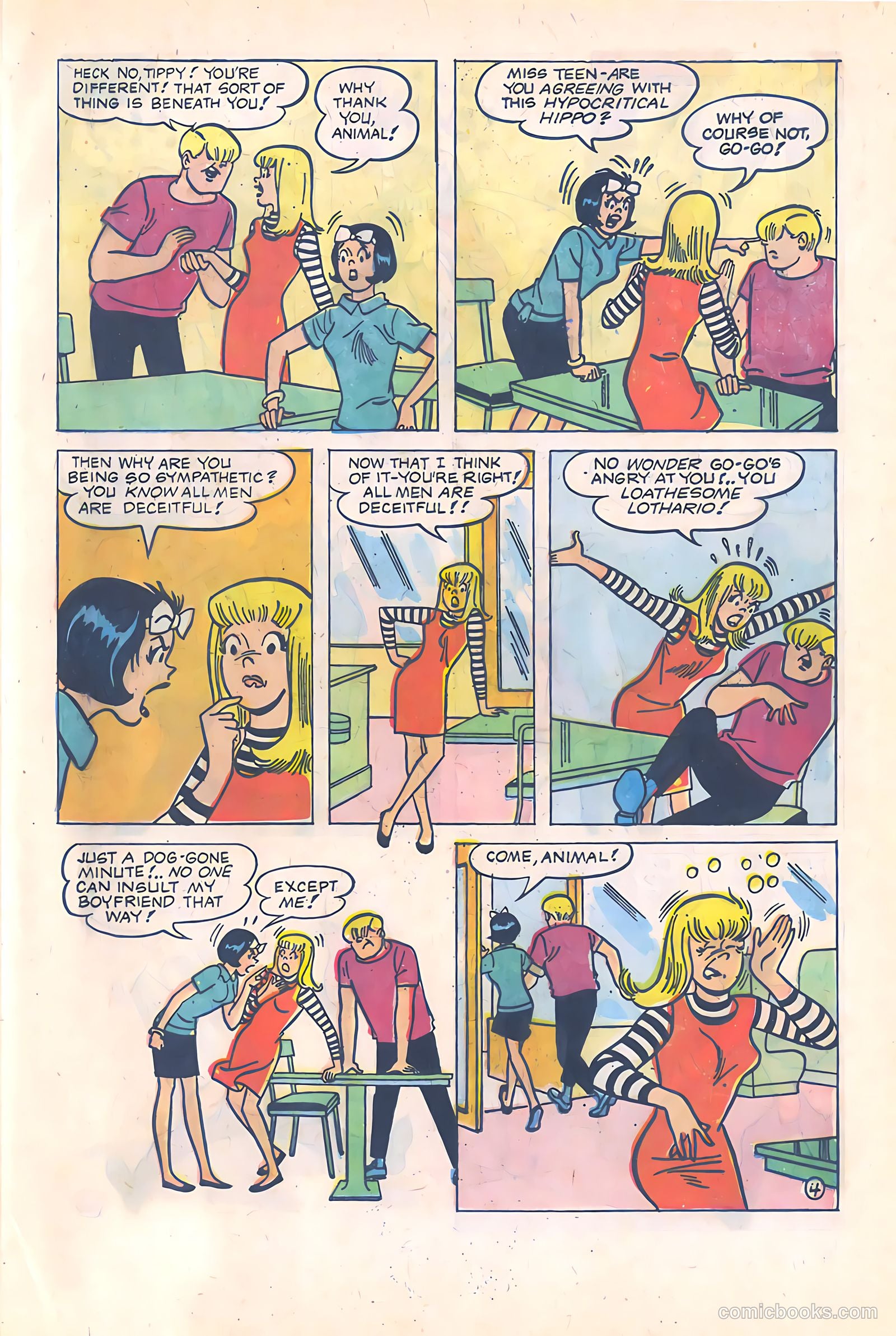 Tippy Teen #18 (1968) — page 31 of 51