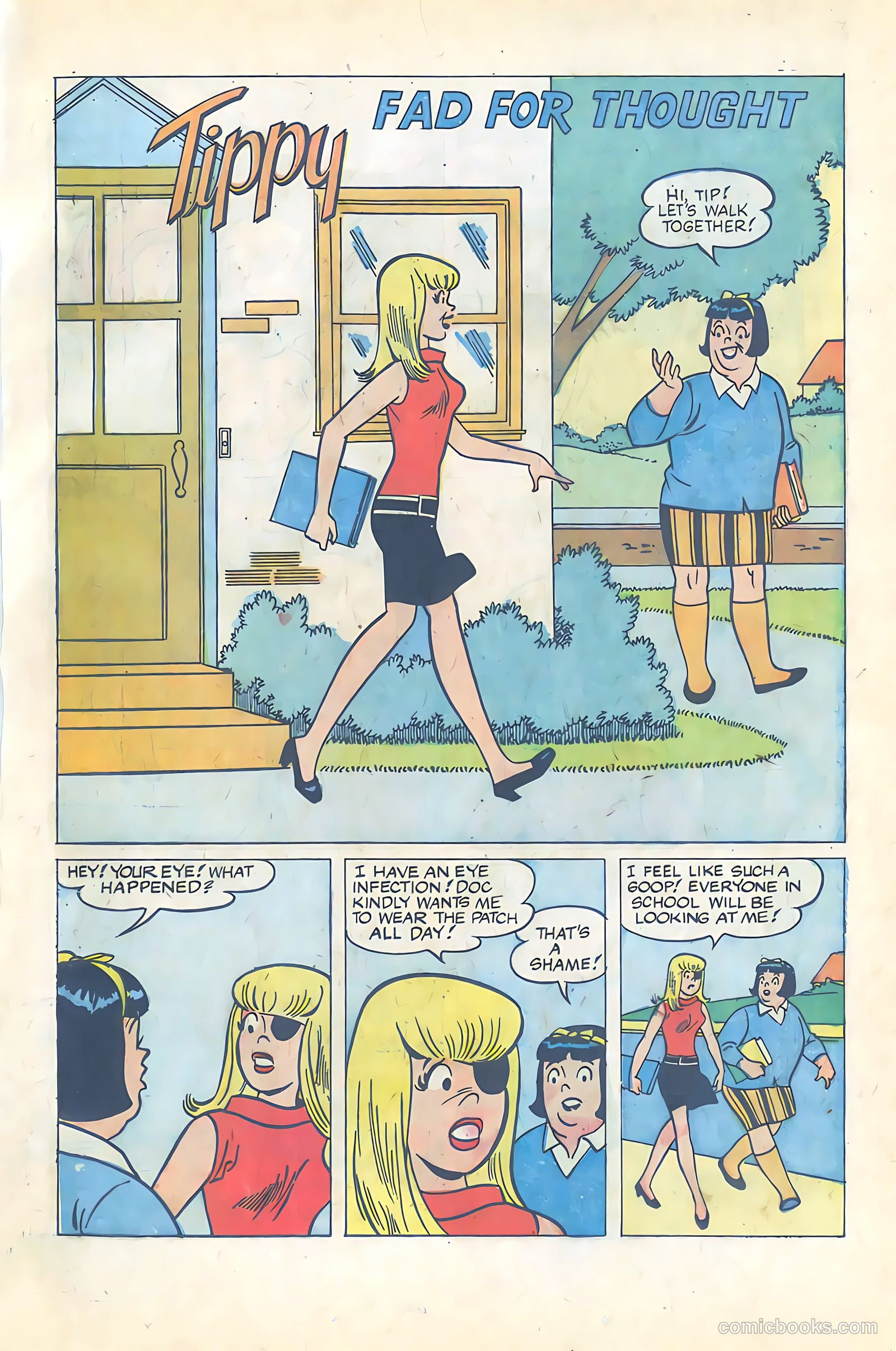 Tippy Teen #18 (1968) — page 35 of 51