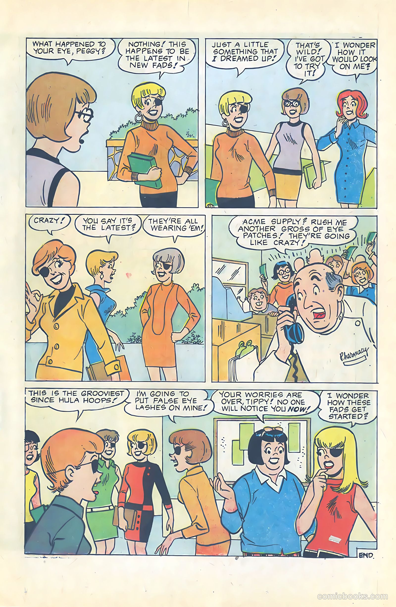 Tippy Teen #18 (1968) — page 37 of 51