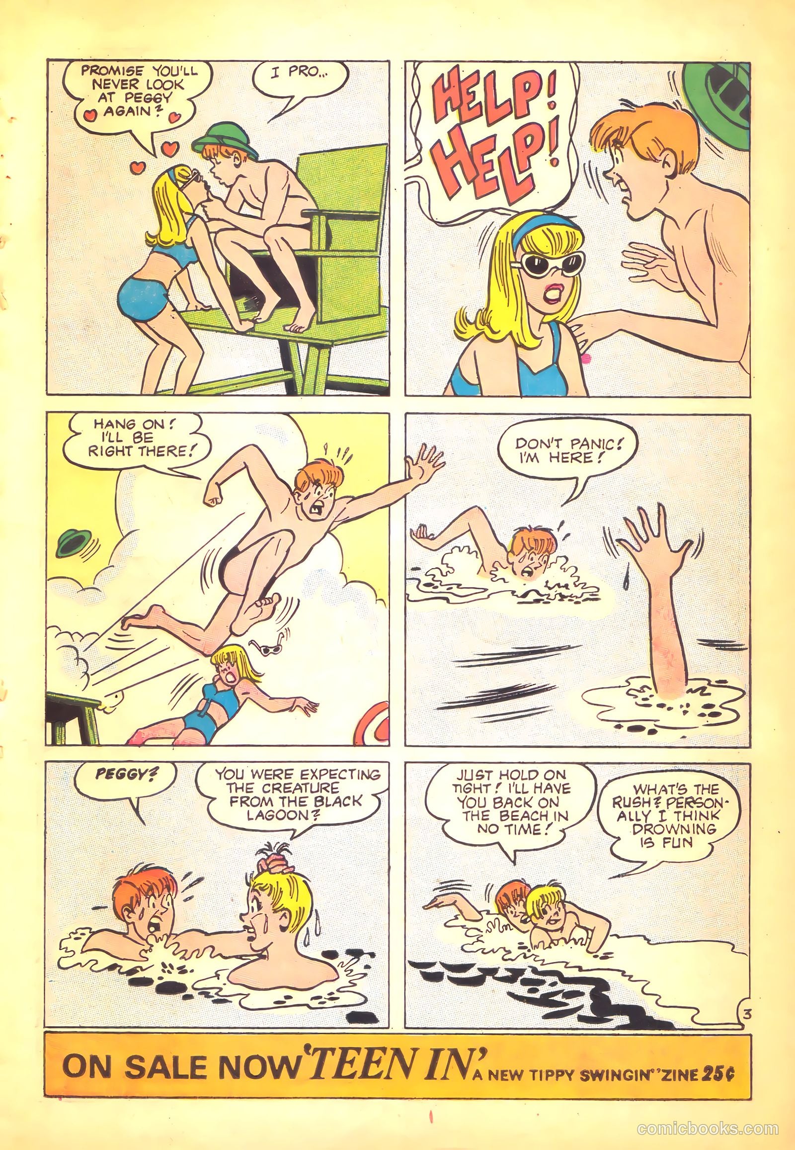 Tippy Teen #20 (1968) — page 4 of 50