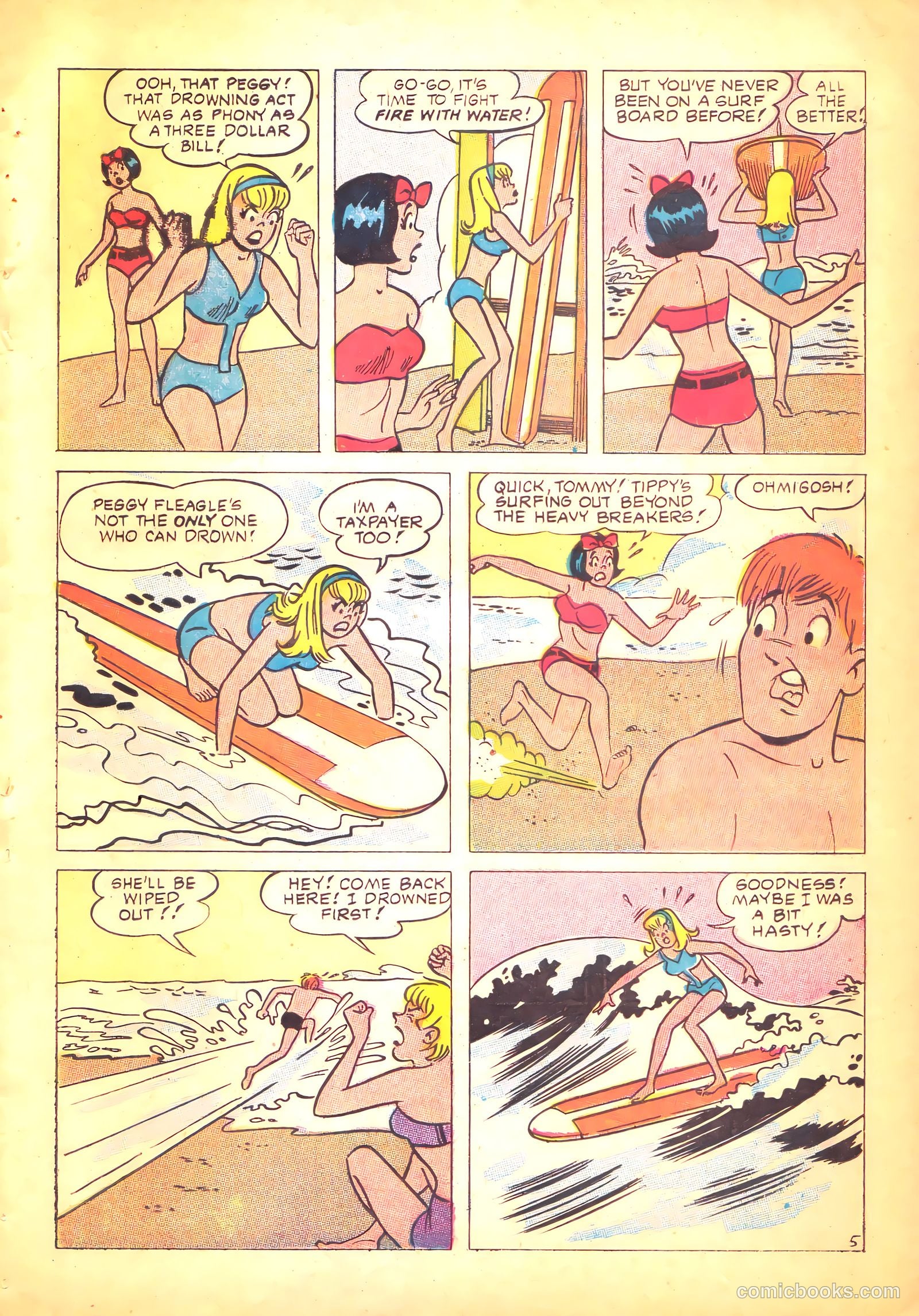 Tippy Teen #20 (1968) — page 6 of 50
