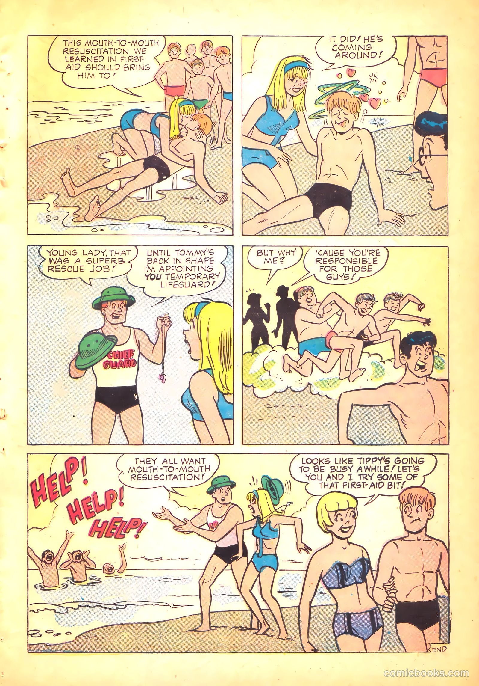 Tippy Teen #20 (1968) — page 8 of 50