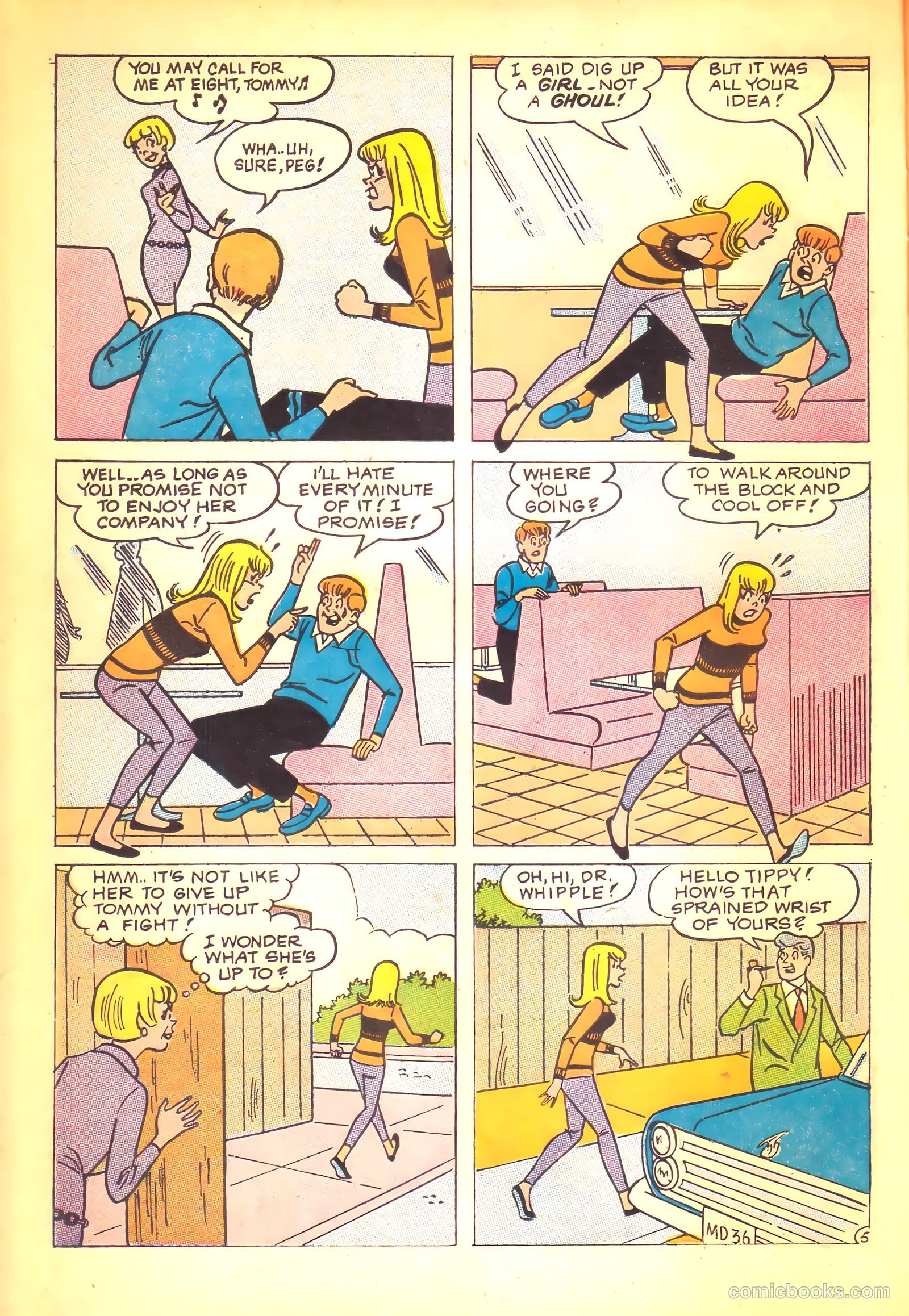 Tippy Teen #20 (1968) — page 31 of 50