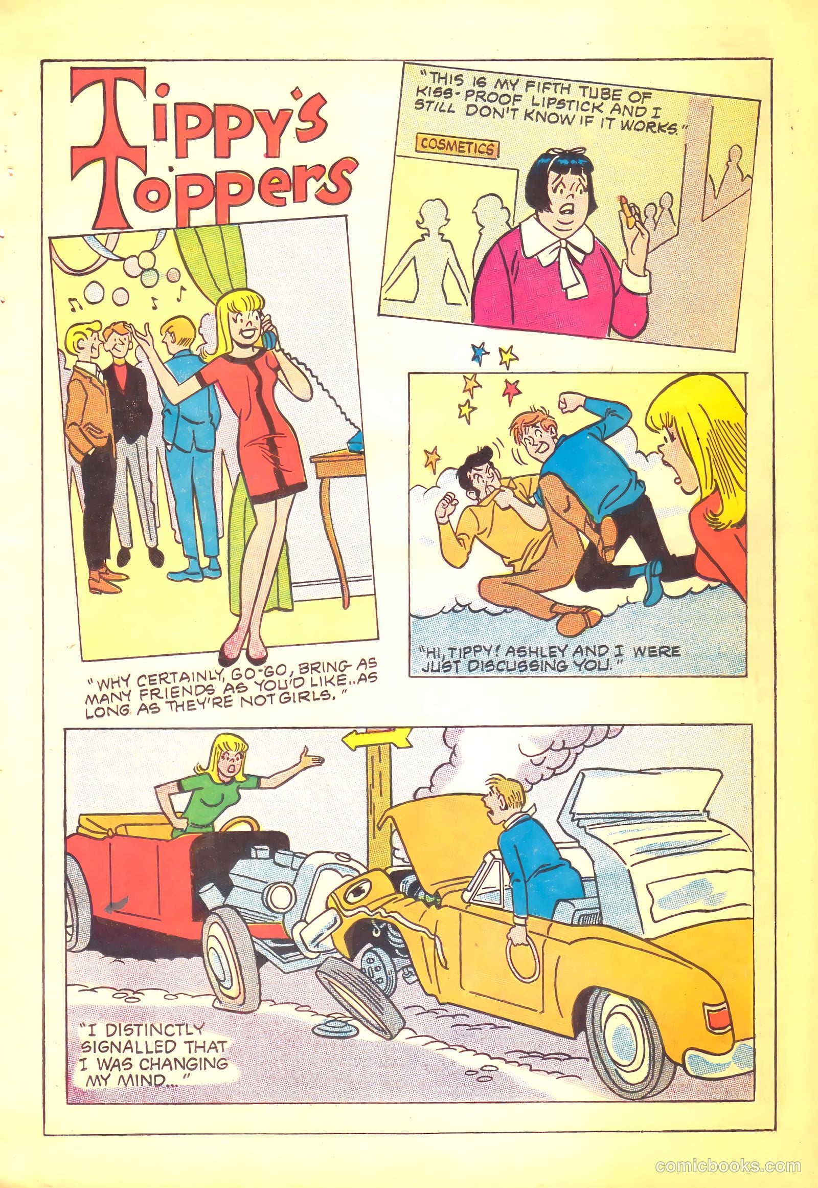 Tippy Teen #20 (1968) — page 36 of 50