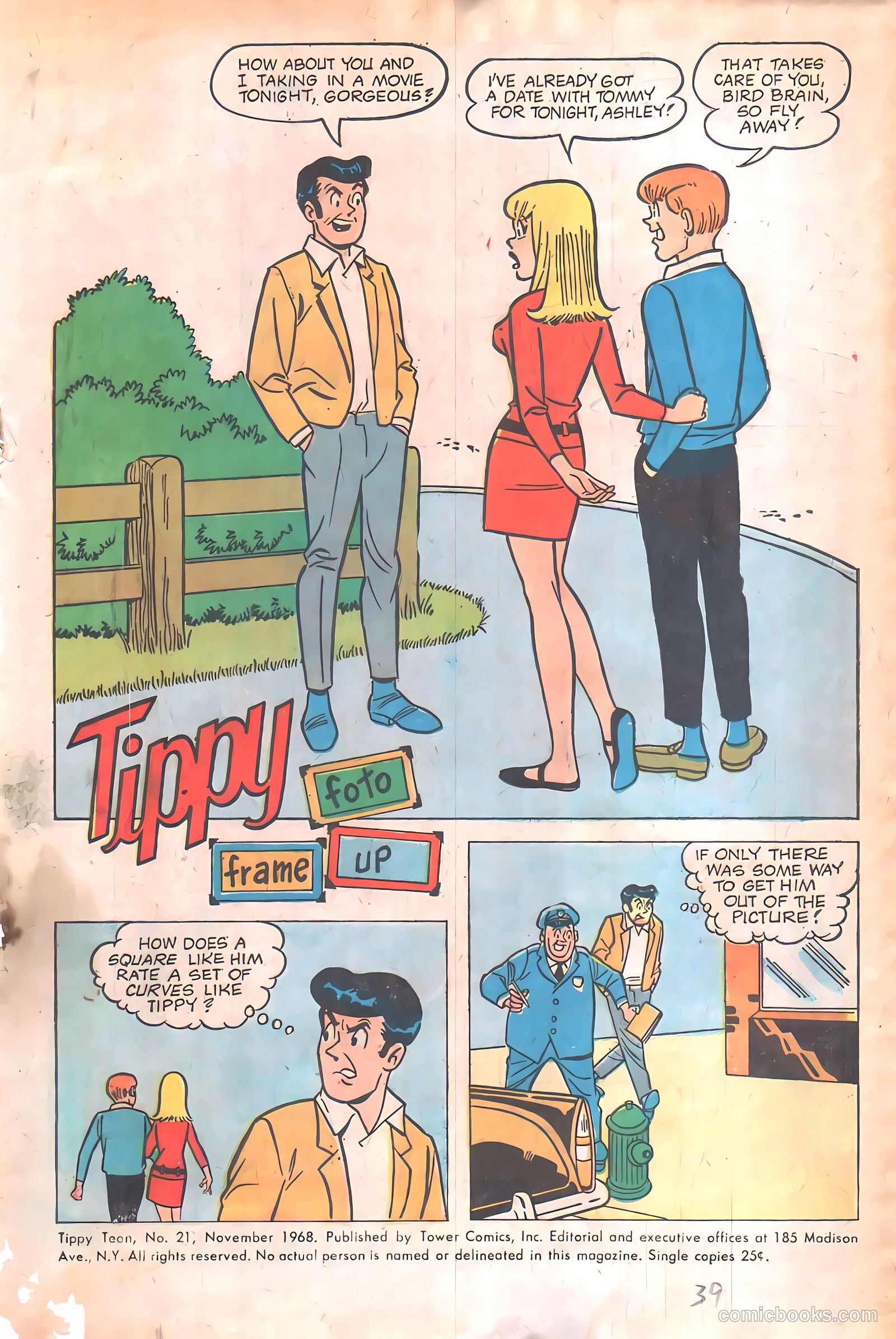 Tippy Teen #21 (1968) — page 3 of 51