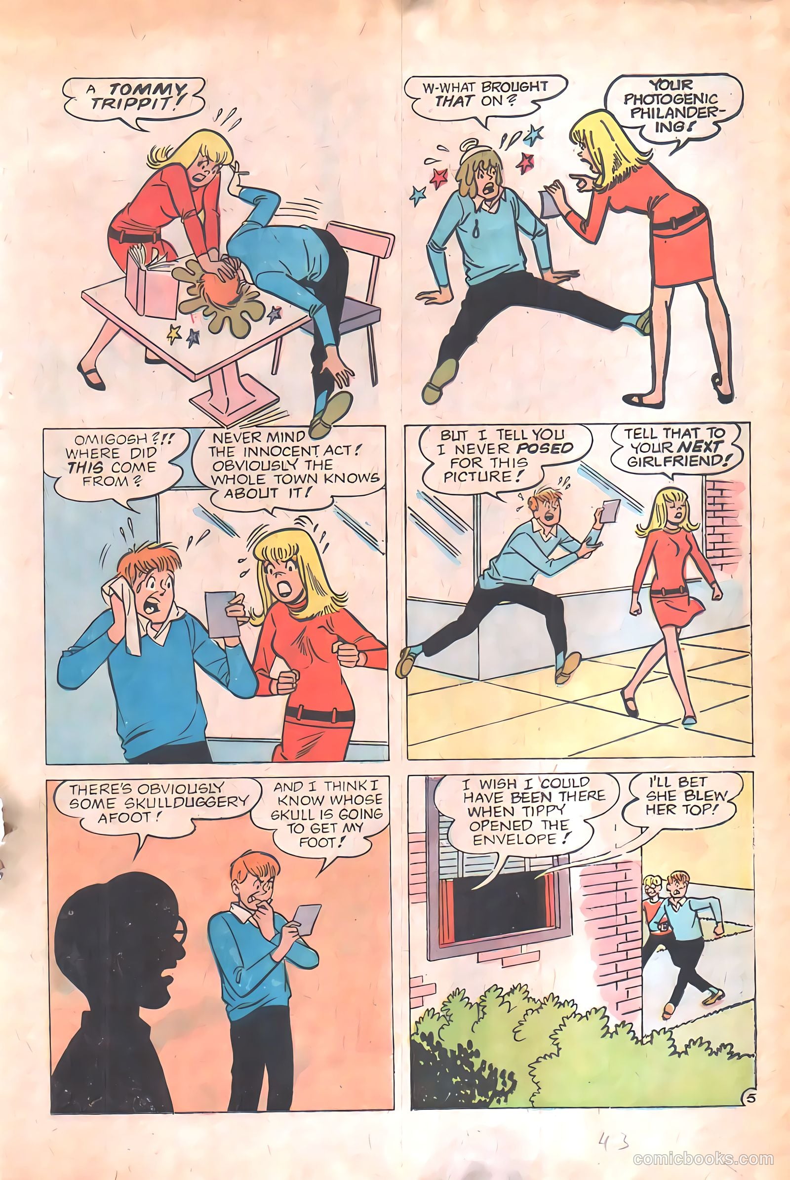 Tippy Teen #21 (1968) — page 7 of 51