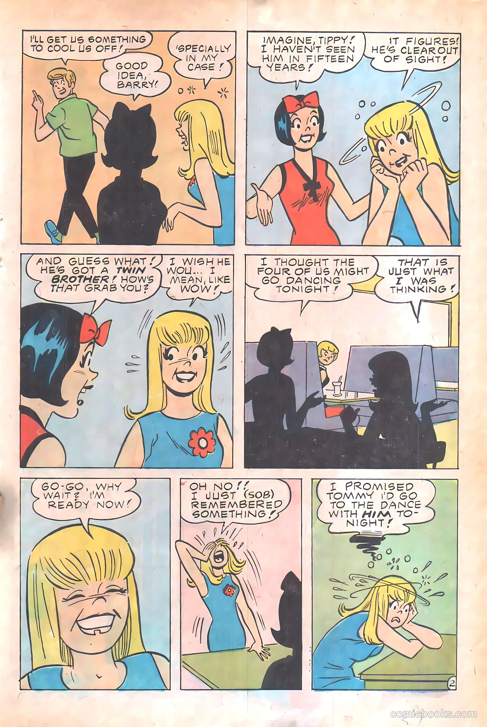 Tippy Teen #21 (1968) — page 21 of 51
