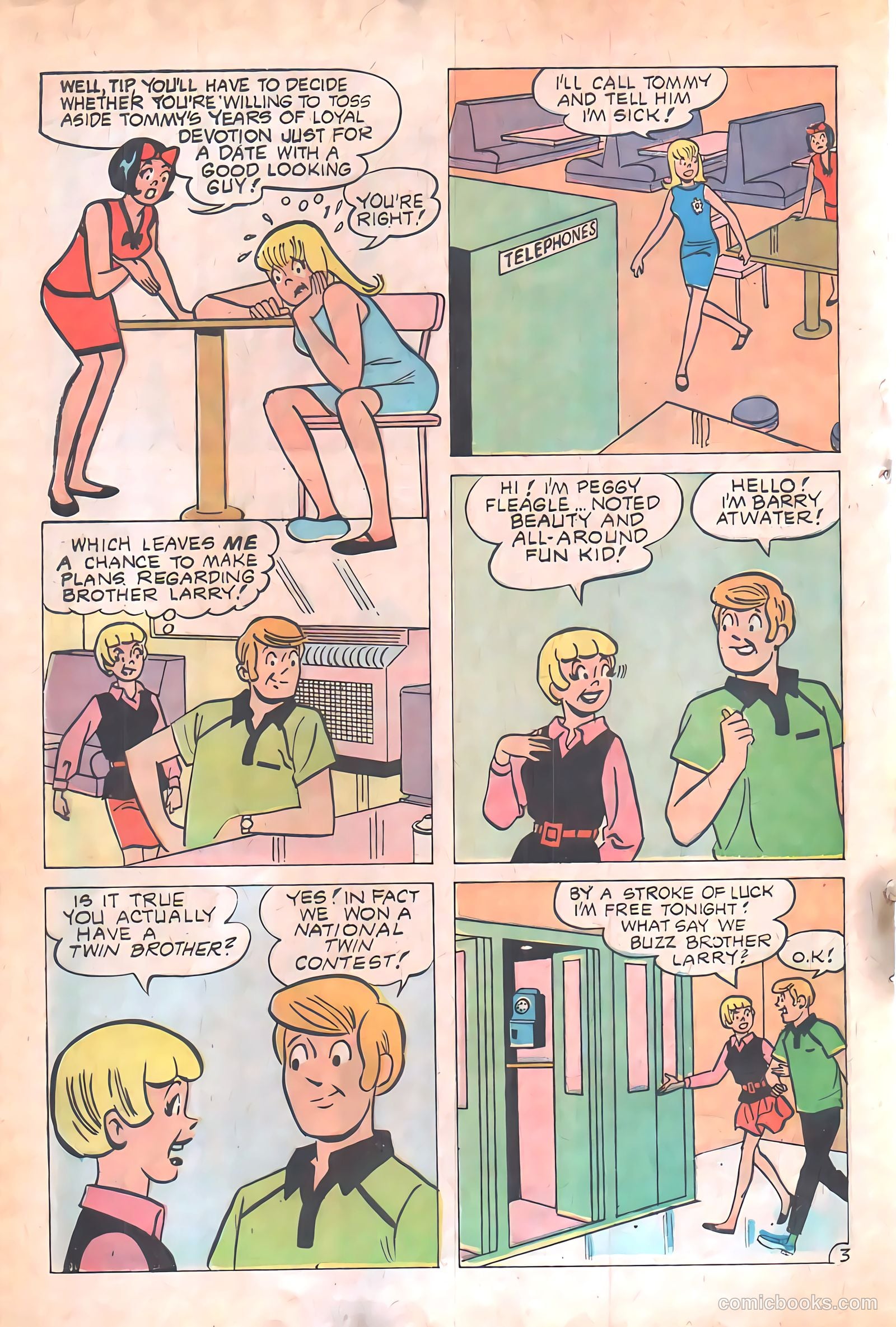 Tippy Teen #21 (1968) — page 22 of 51