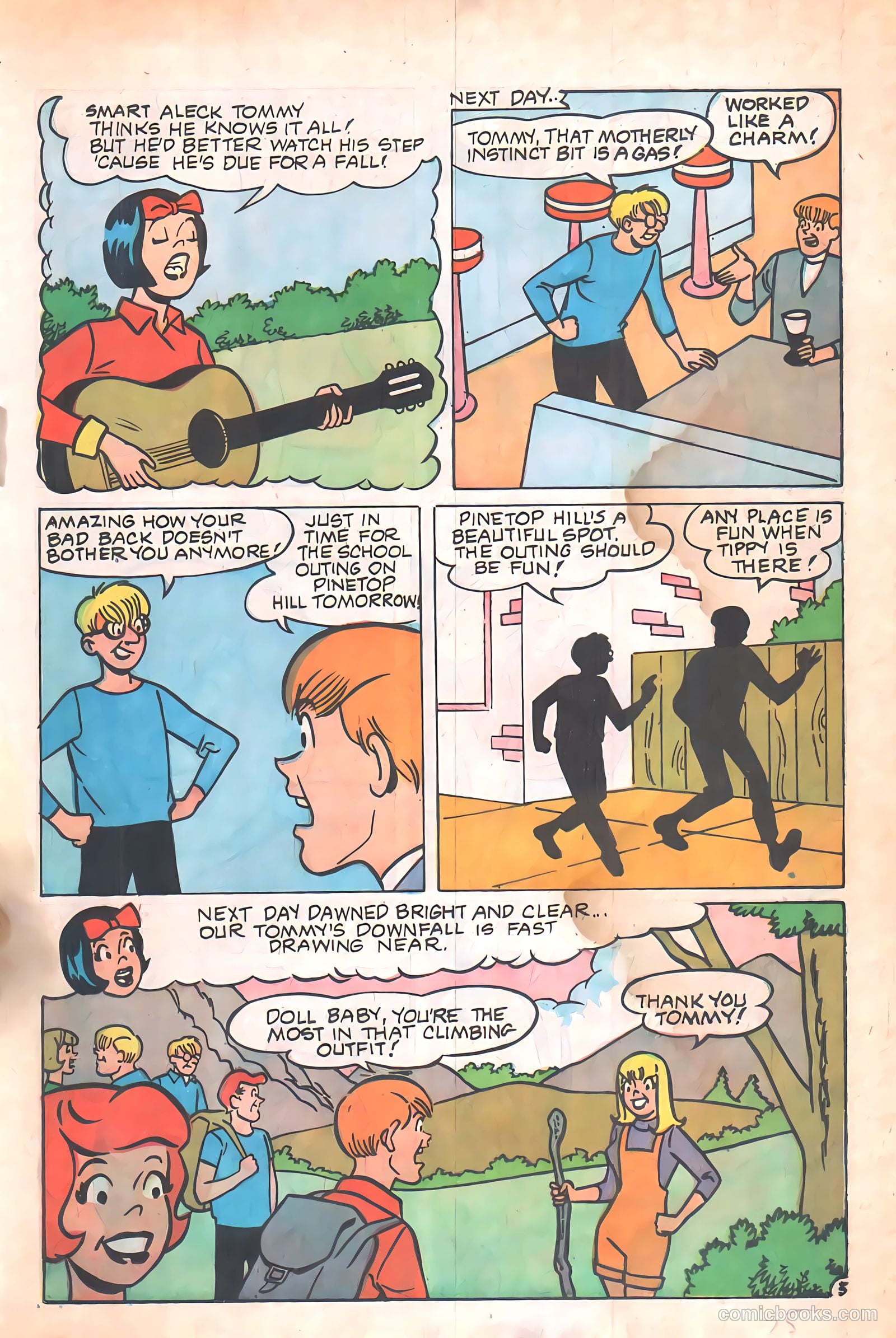 Tippy Teen #21 (1968) — page 39 of 51