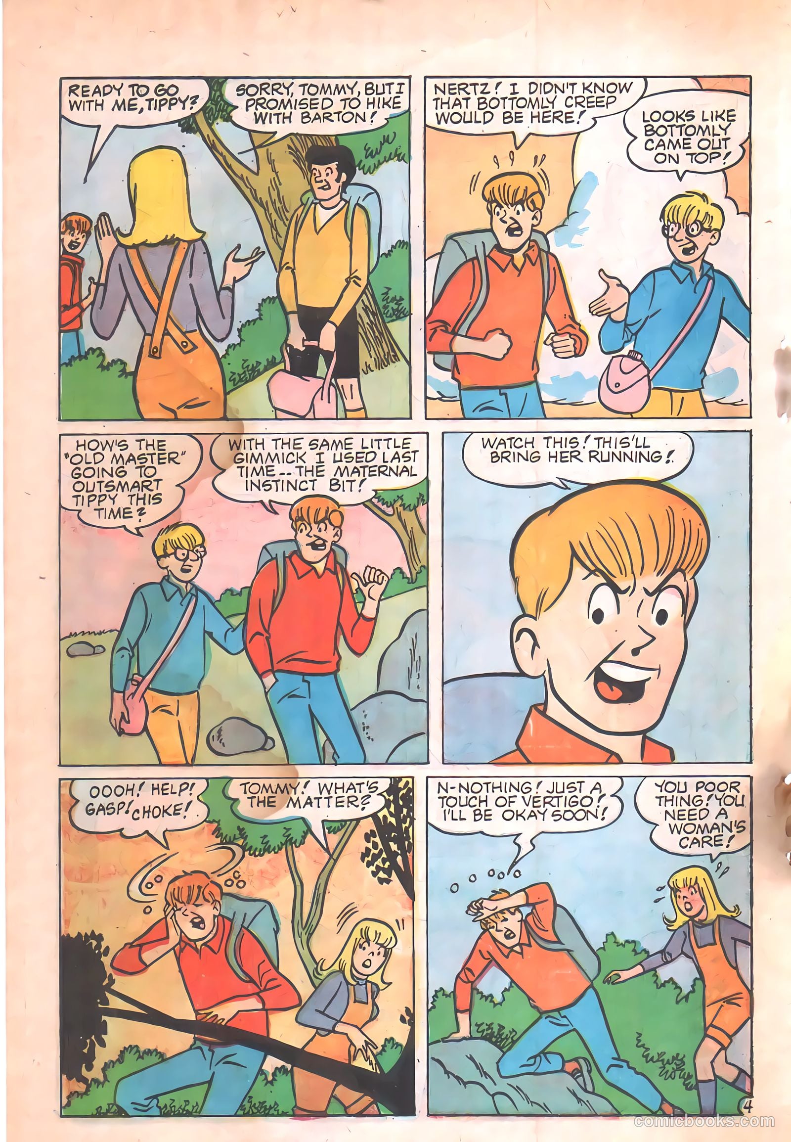 Tippy Teen #21 (1968) — page 40 of 51