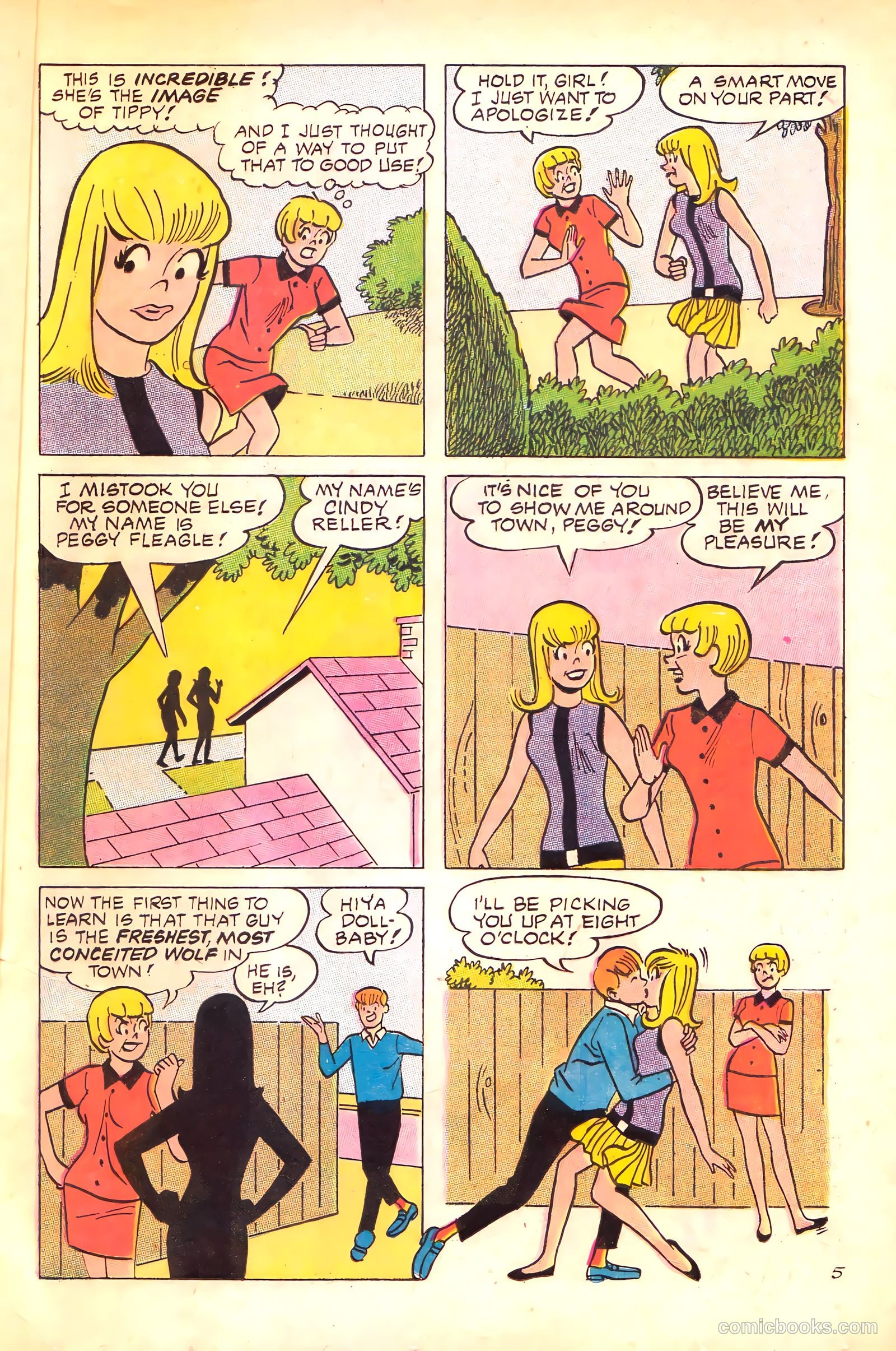 Tippy Teen #22 (1969) — page 7 of 51