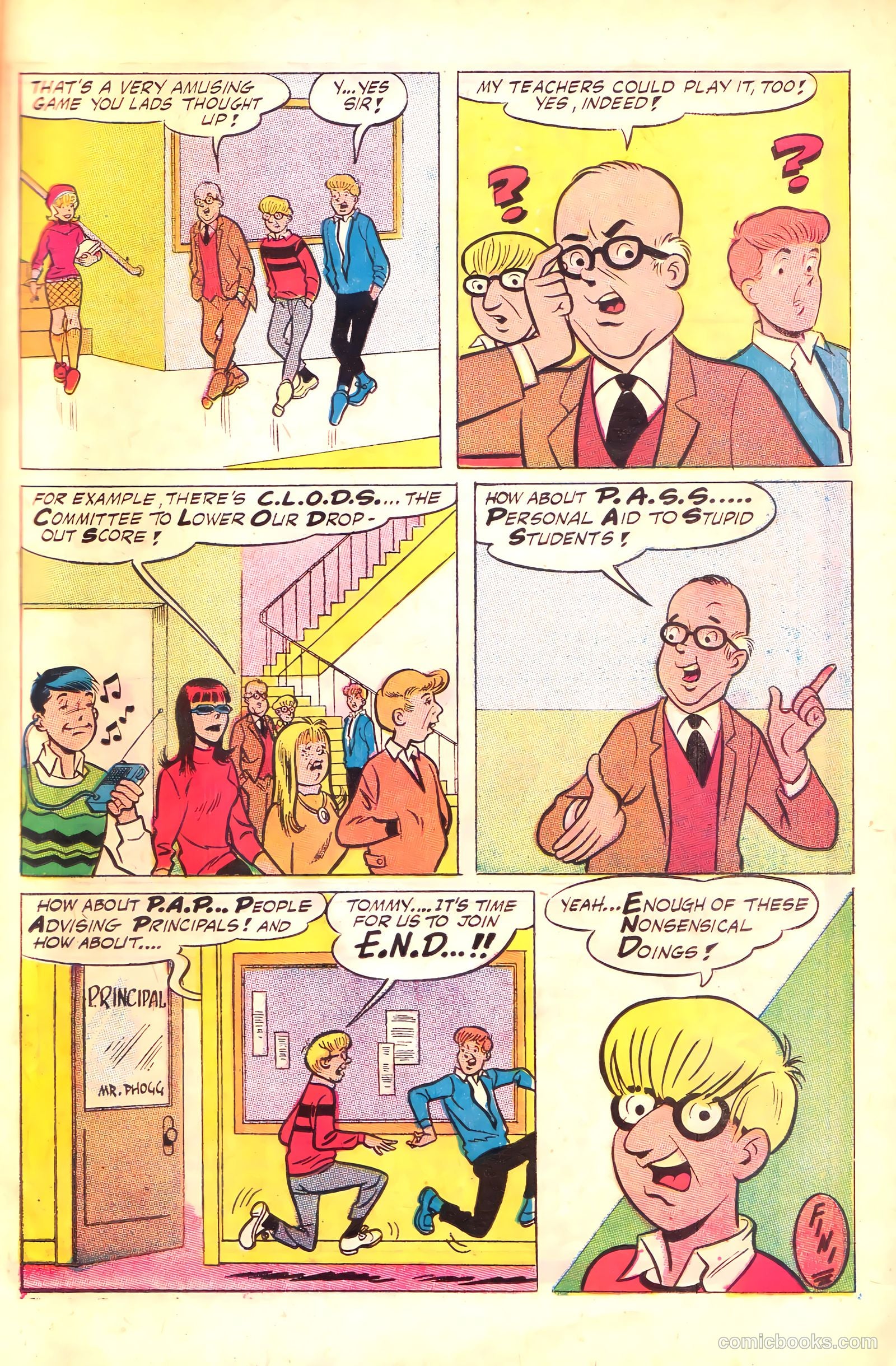 Tippy Teen #22 (1969) — page 37 of 51