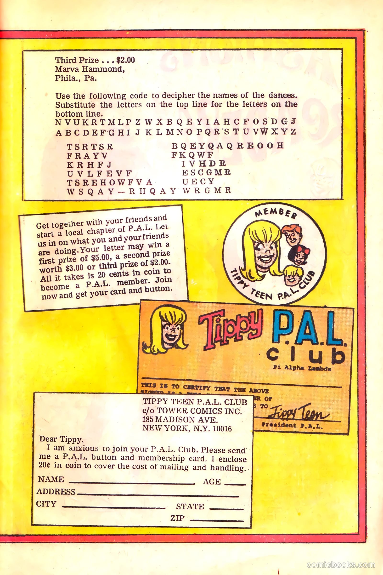 Tippy Teen #22 (1969) — page 39 of 51