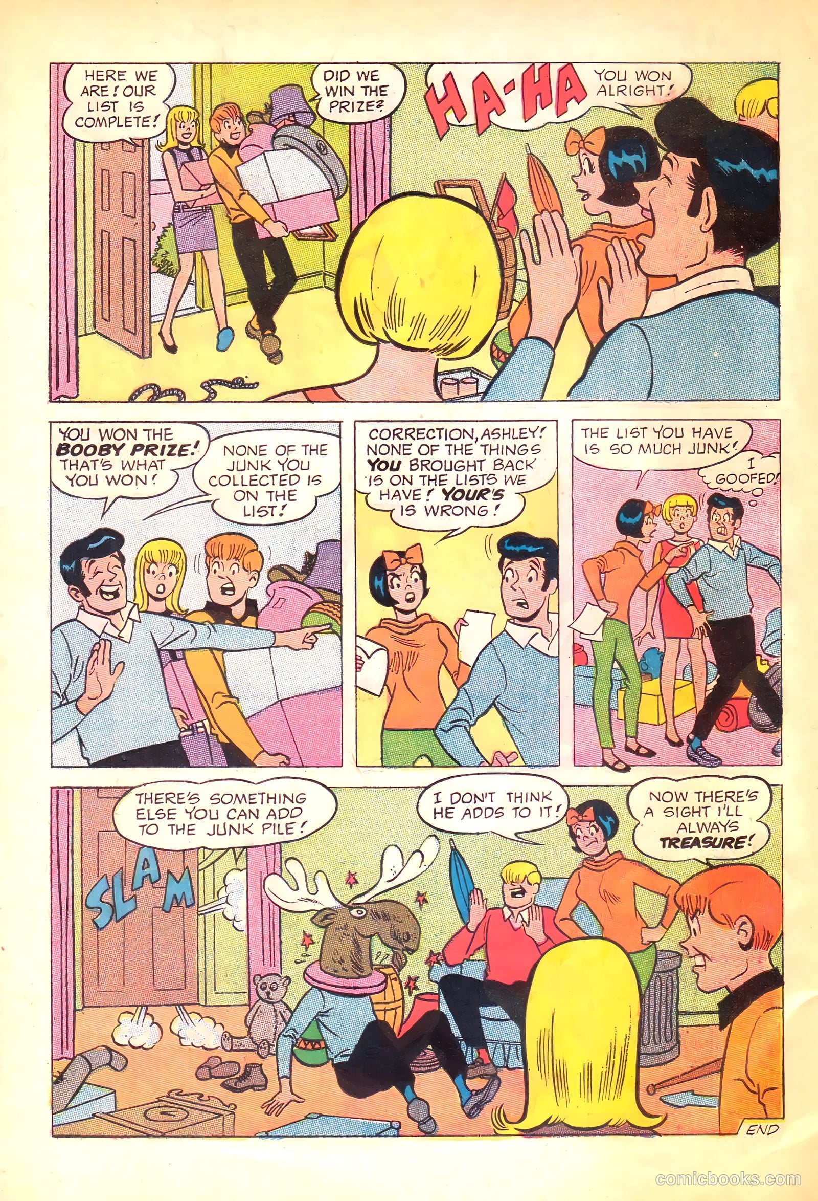 Tippy Teen #22 (1969) — page 50 of 51