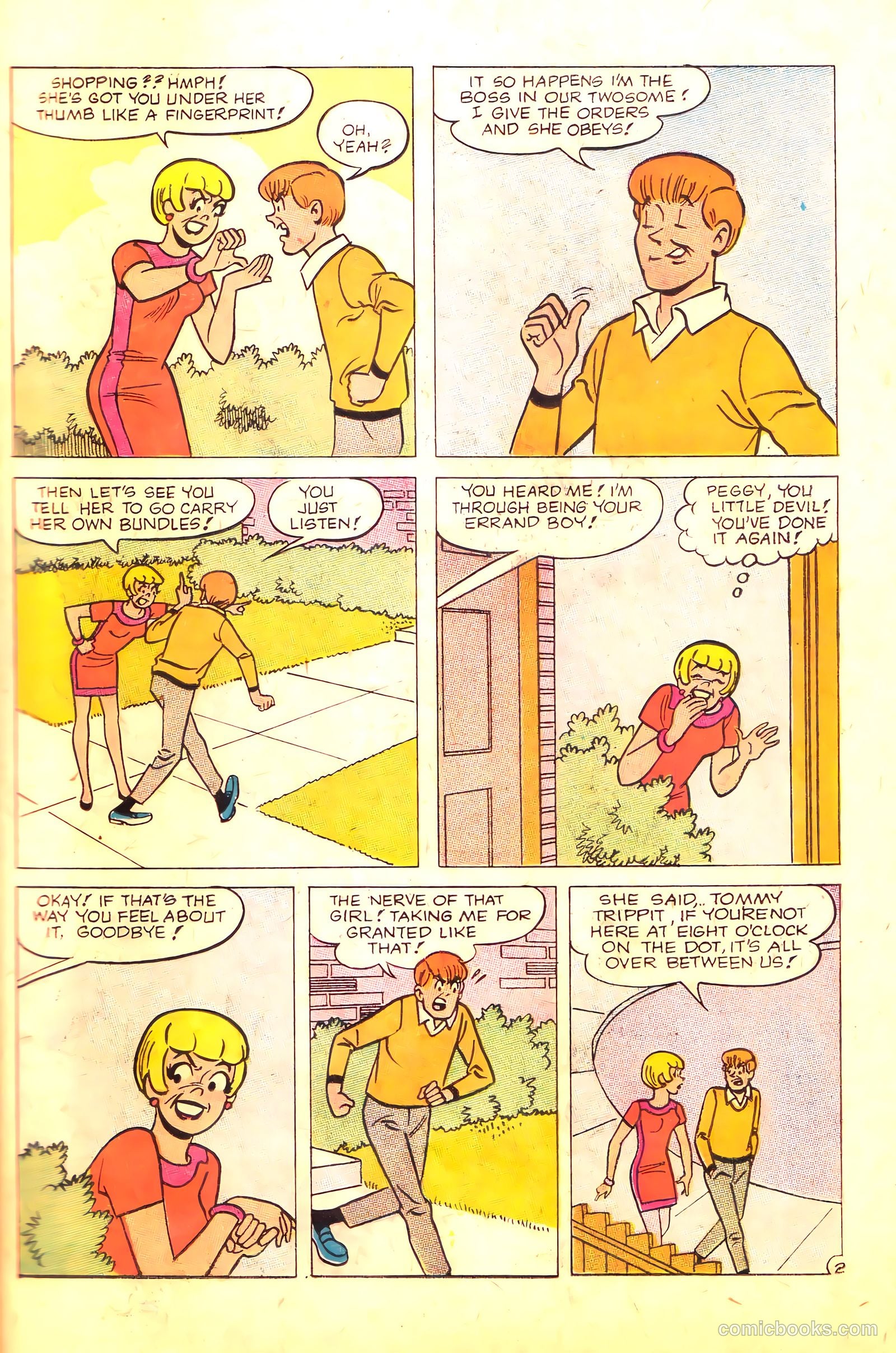Tippy Teen #23 (1969) — page 35 of 52