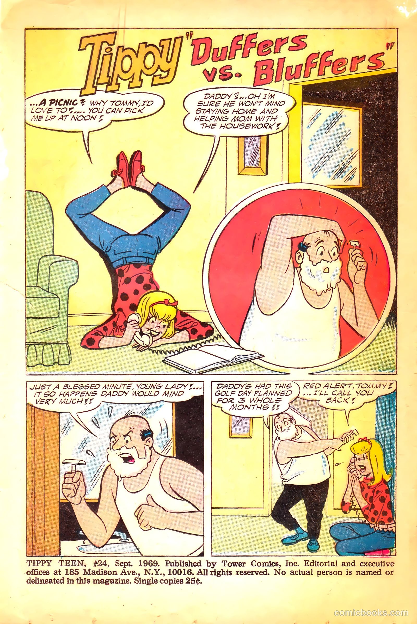 Tippy Teen #24 (1969) — page 3 of 44
