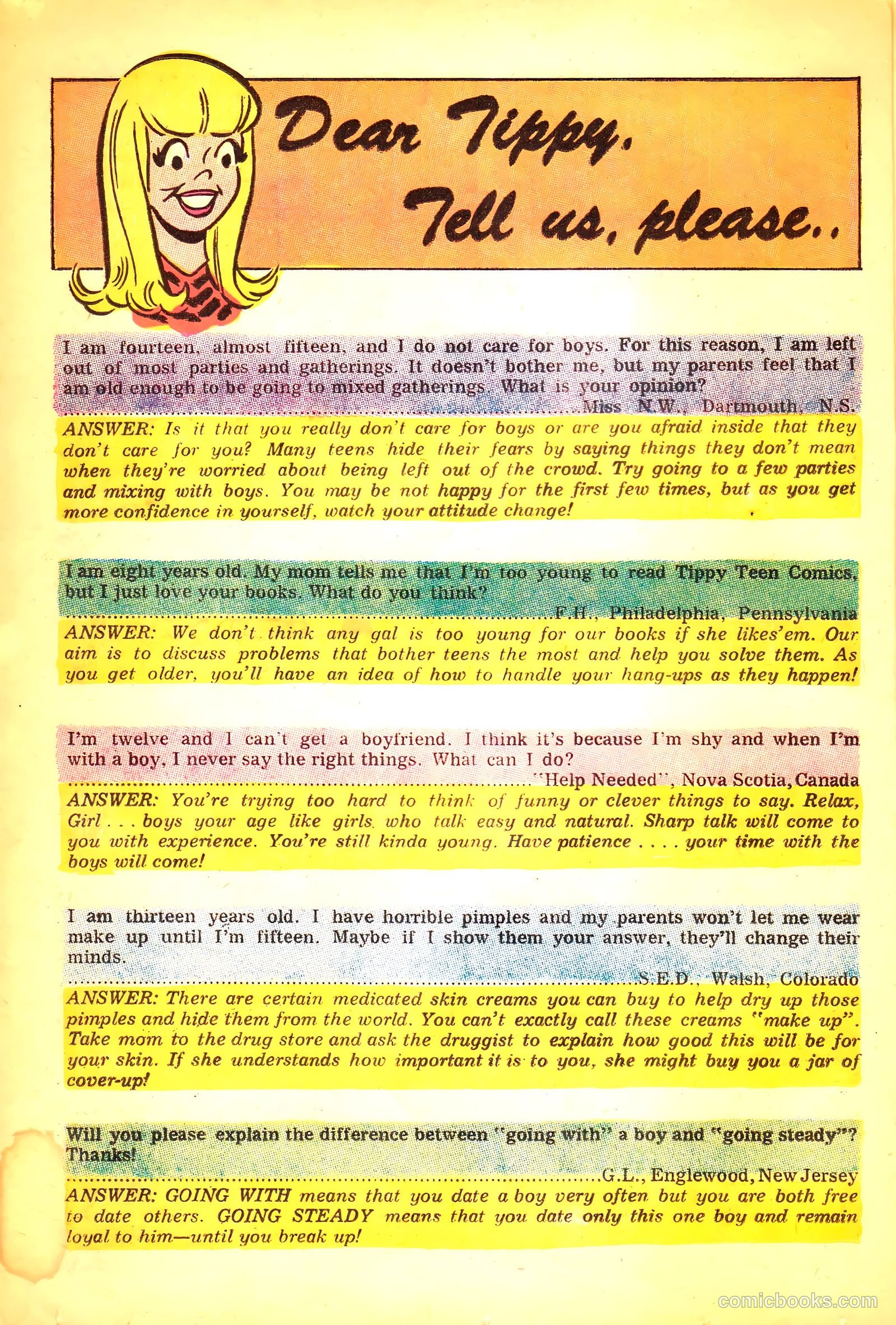 Tippy Teen #24 (1969) — page 10 of 44