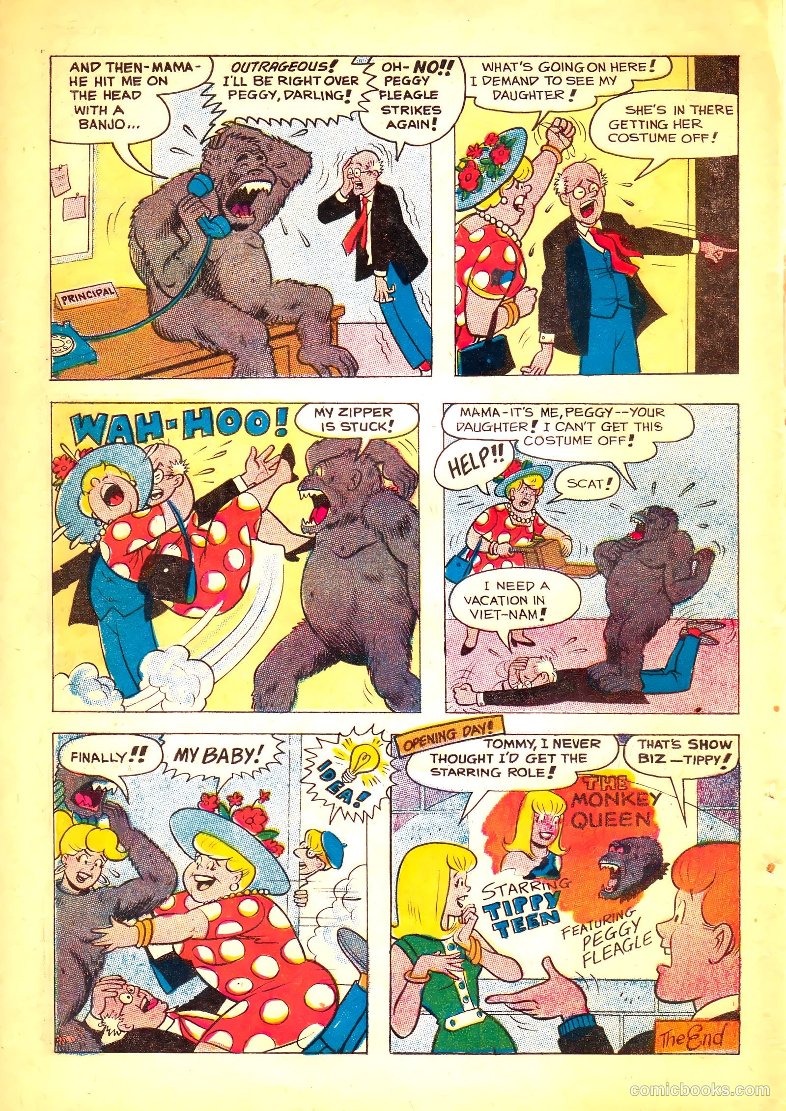 Tippy Teen #24 (1969) — page 24 of 44