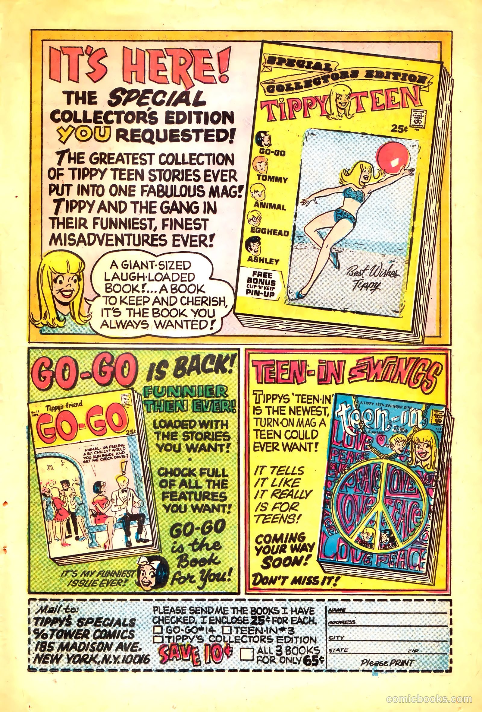 Tippy Teen #24 (1969) — page 33 of 44