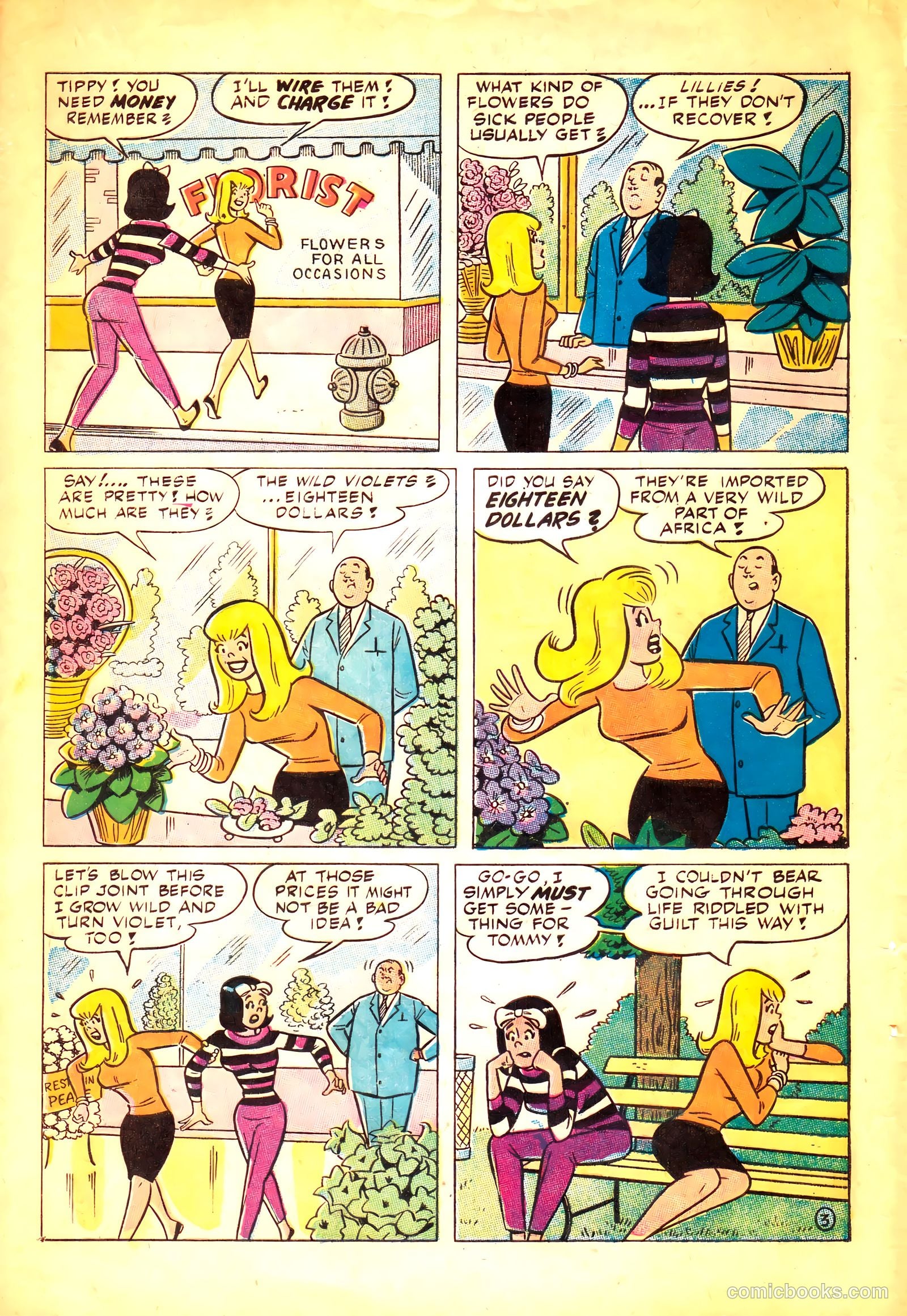 Tippy Teen #24 (1969) — page 38 of 44