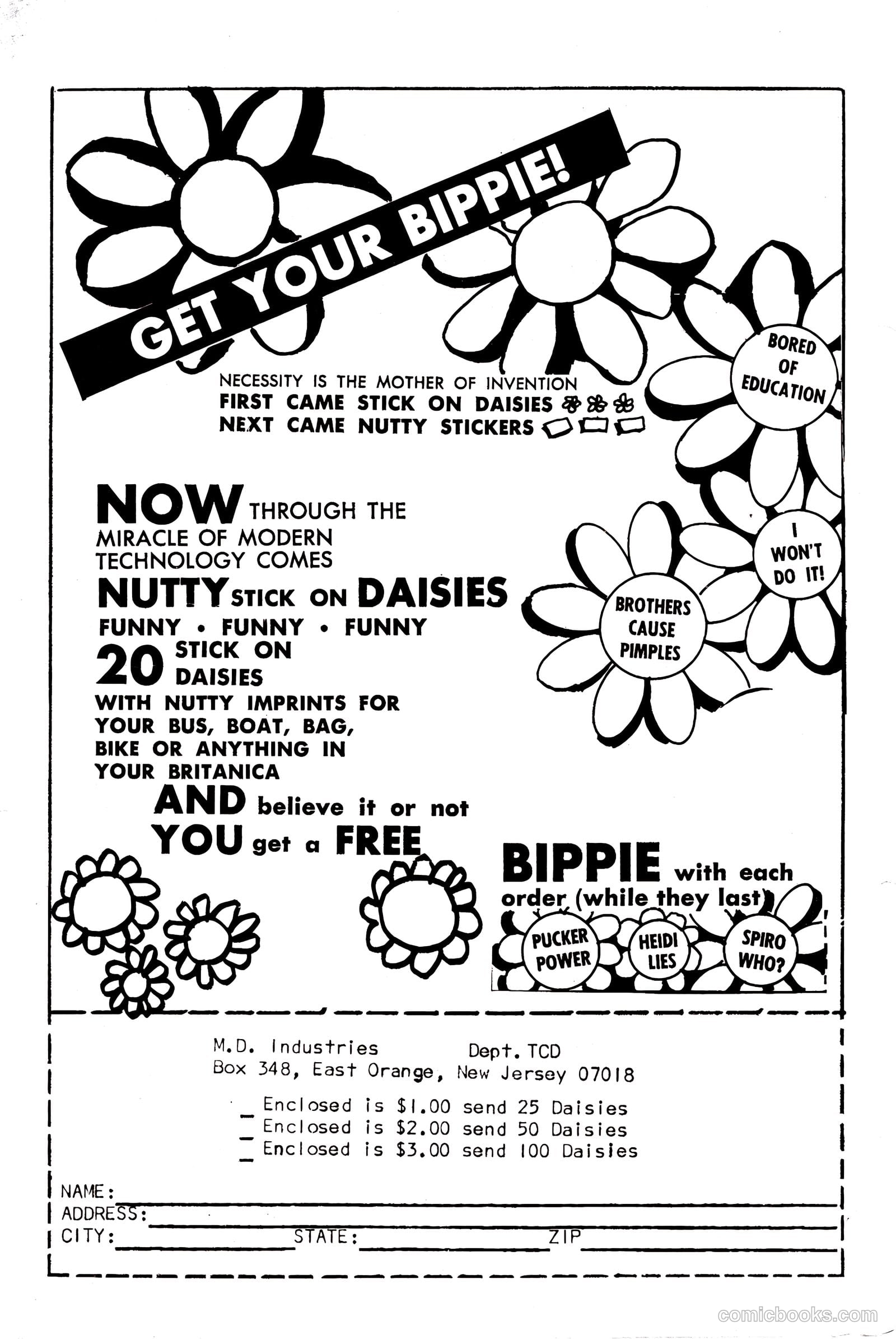 Tippy Teen #24 (1969) — page 44 of 44
