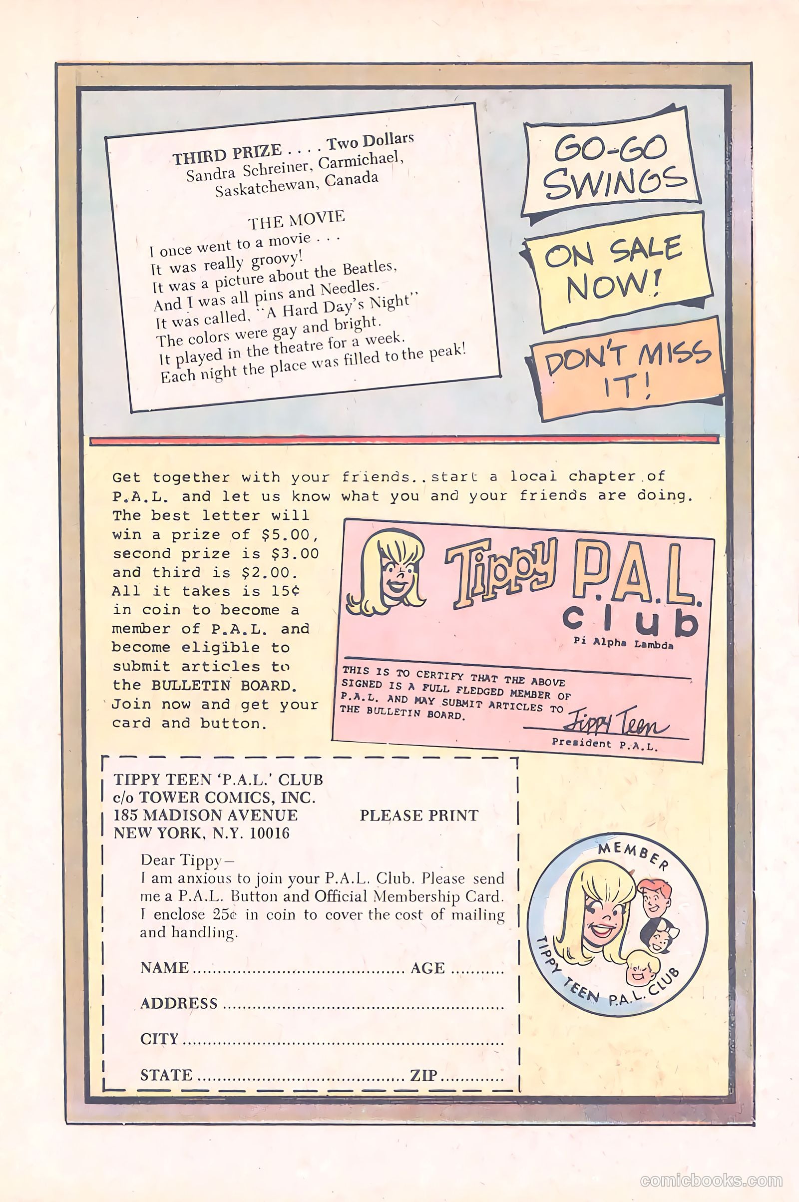 Tippy Teen #25 (1969) — page 15 of 52