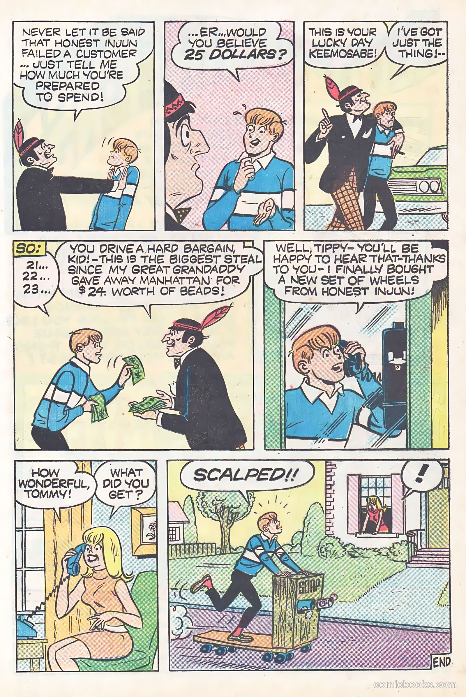 Tippy Teen #25 (1969) — page 31 of 52